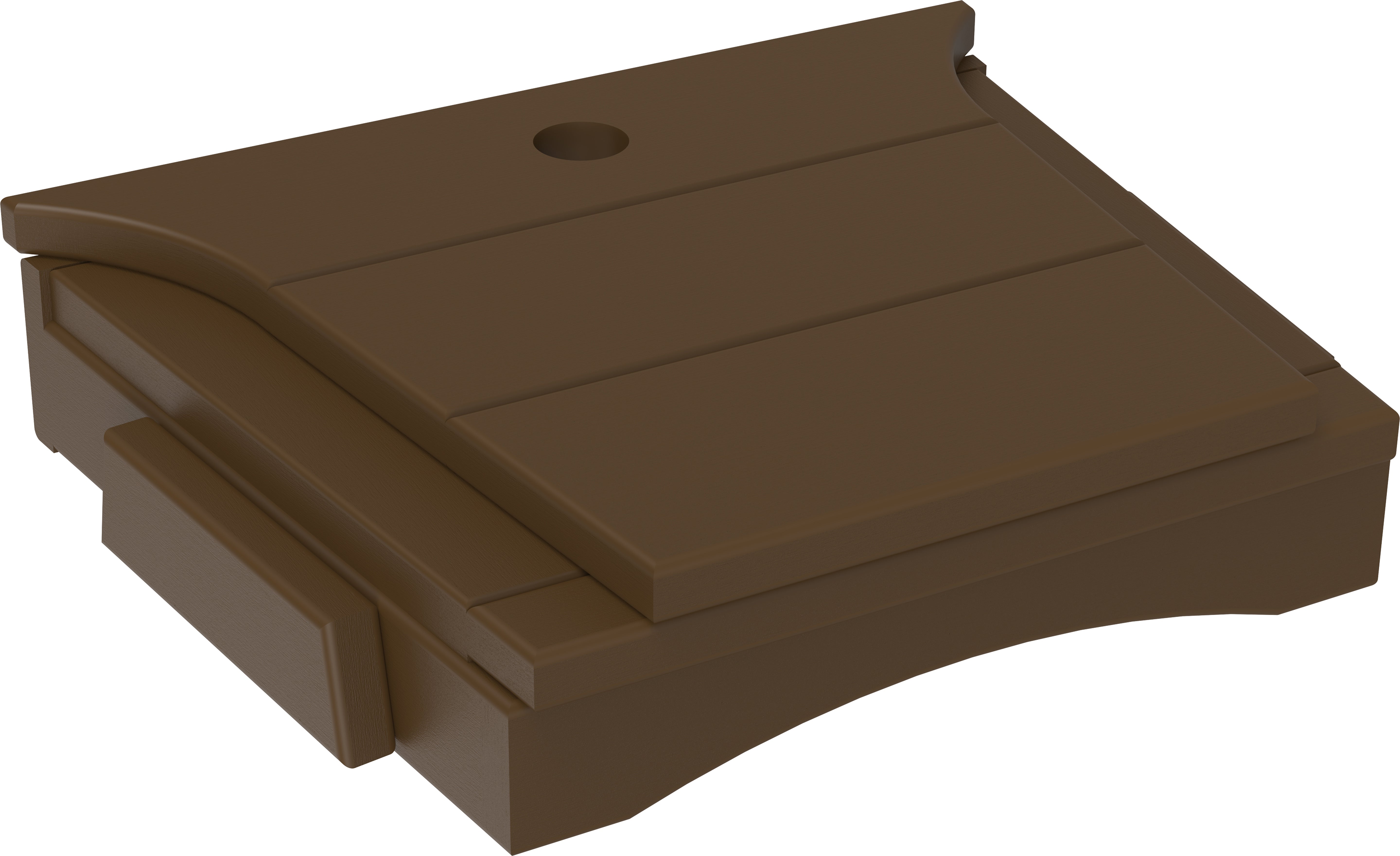 LuxCraft – Balcony Tete-A-Tete Table – Compact Outdoor Companion Table