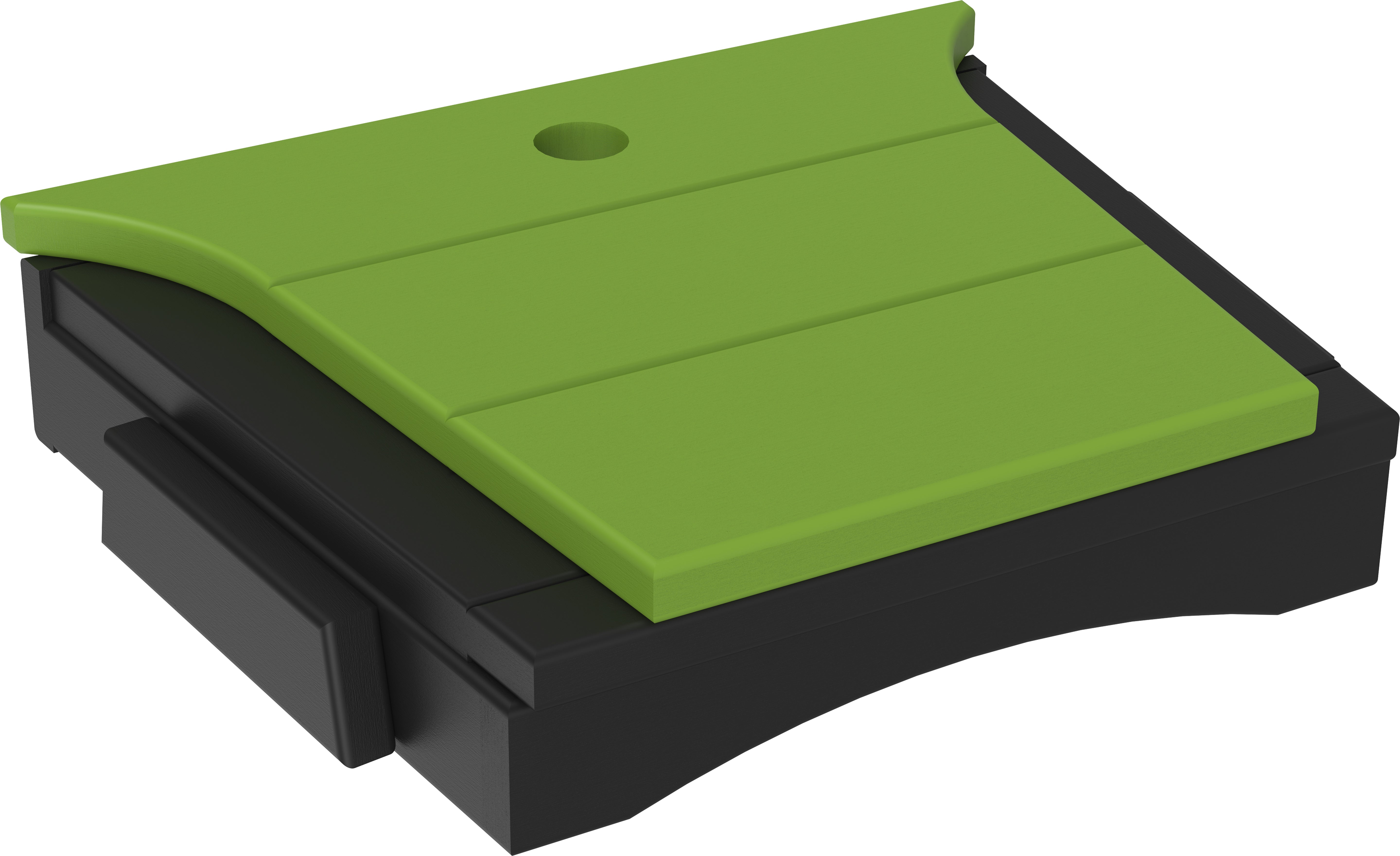 LuxCraft – Balcony Tete-A-Tete Table – Compact Outdoor Companion Table