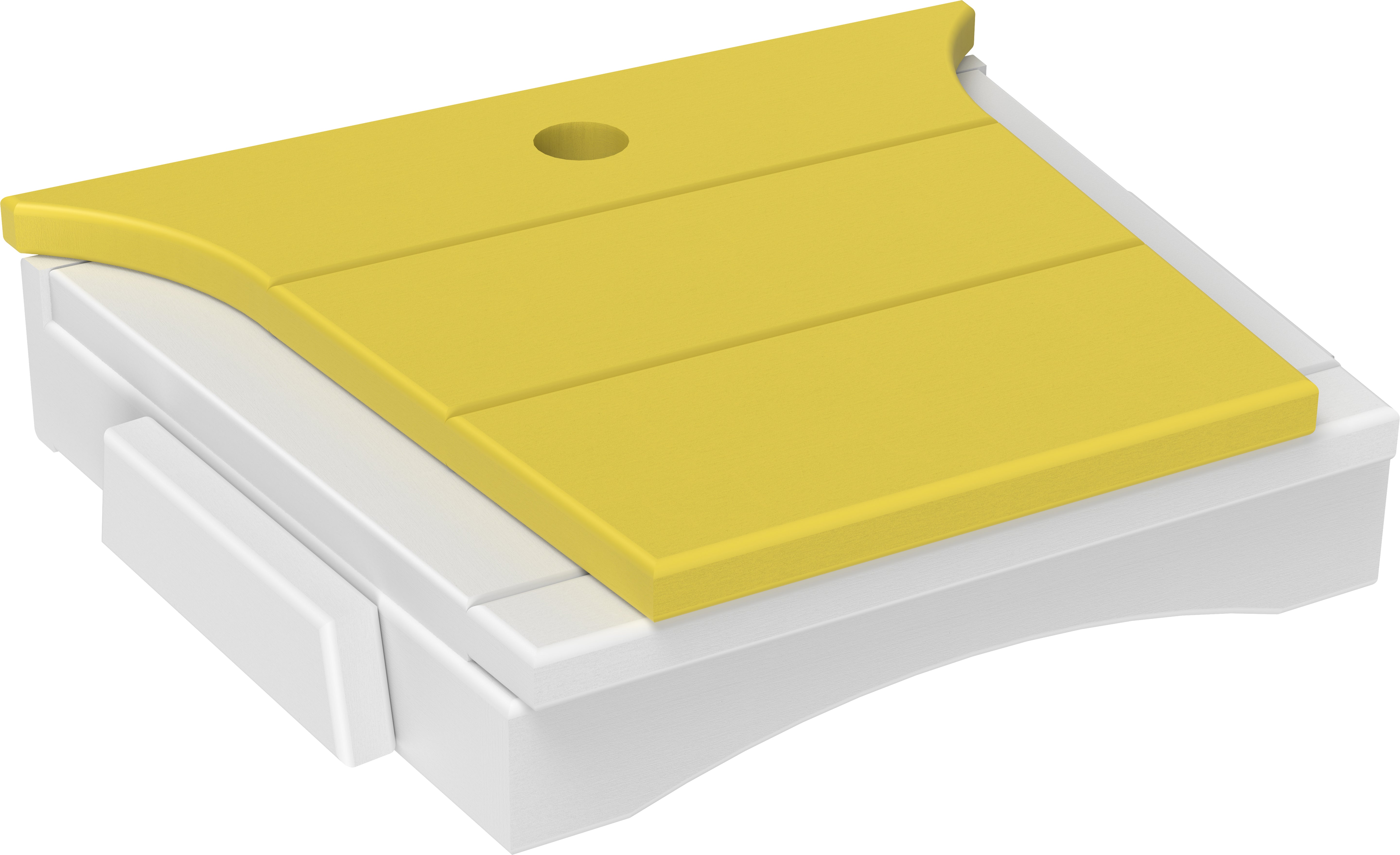 LuxCraft – Balcony Tete-A-Tete Table – Compact Outdoor Companion Table