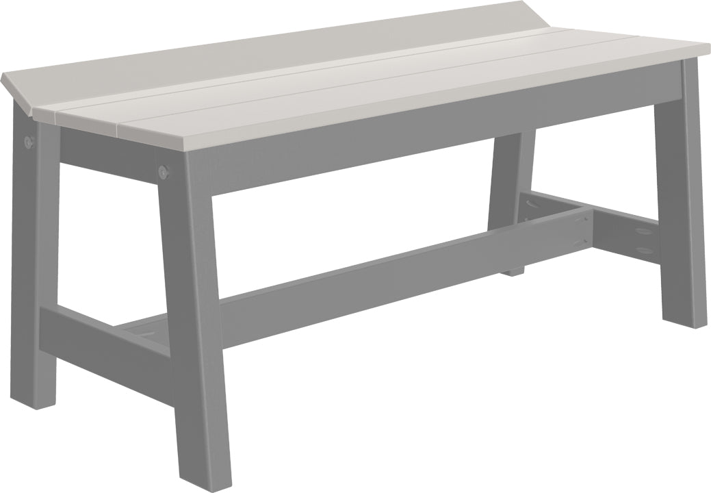 LuxCraft – Café Dining Bench 41″ – Outdoor Patio Bench for Dining Tables