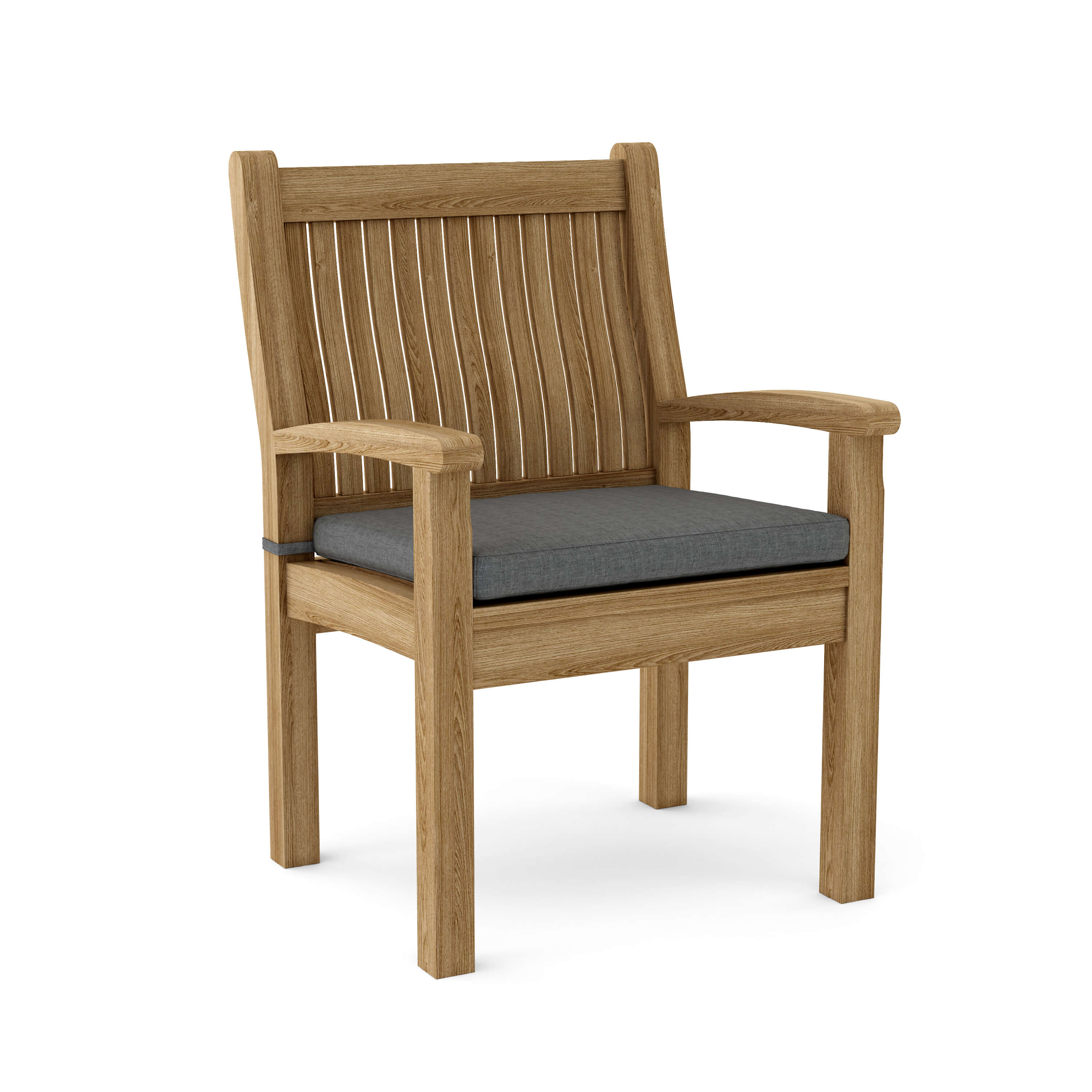 Anderson Teak Sahara Dining Armchair – Solid Teak Outdoor Dining Seating