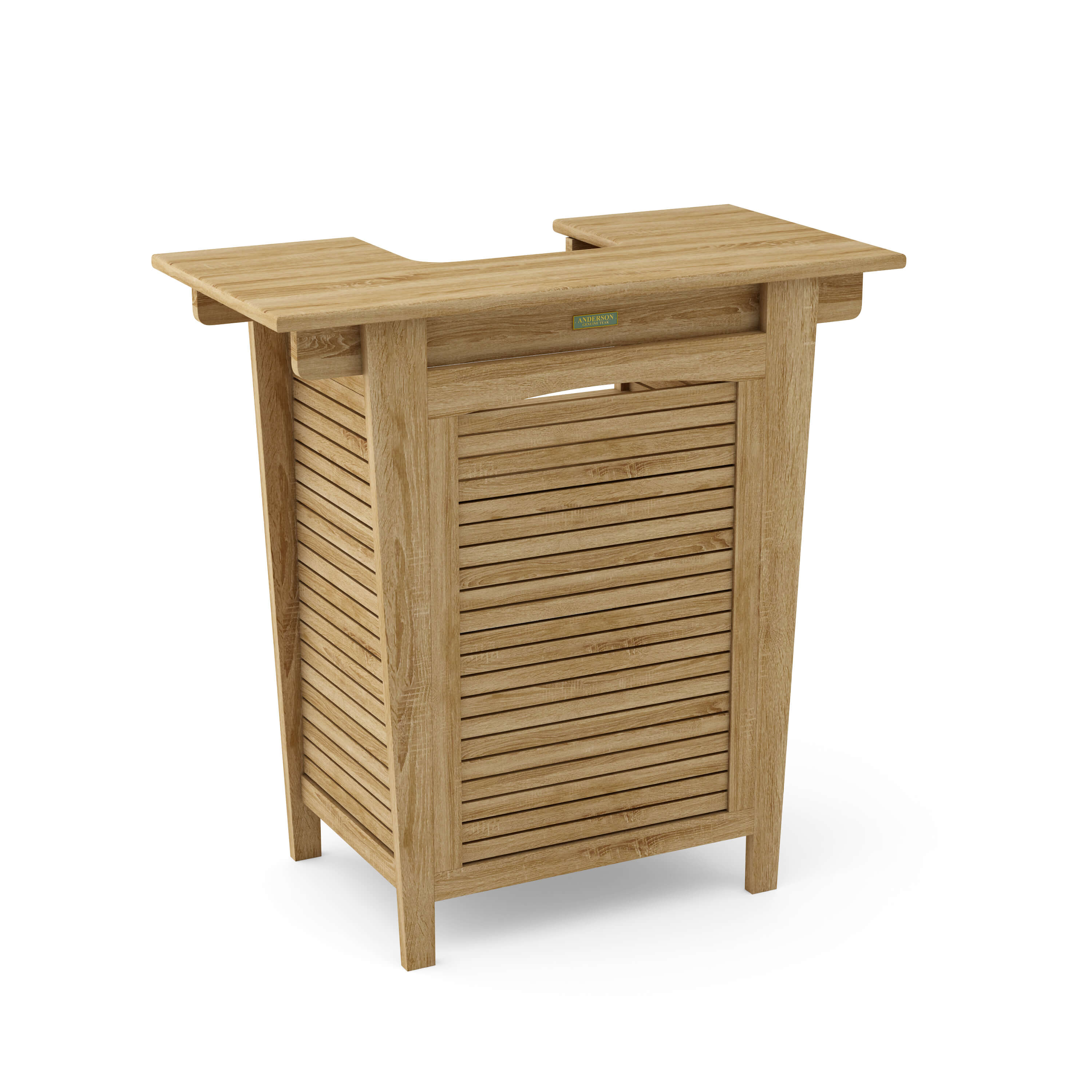 Anderson Teak Montego Bar Table – Teak Outdoor Patio Bar Table