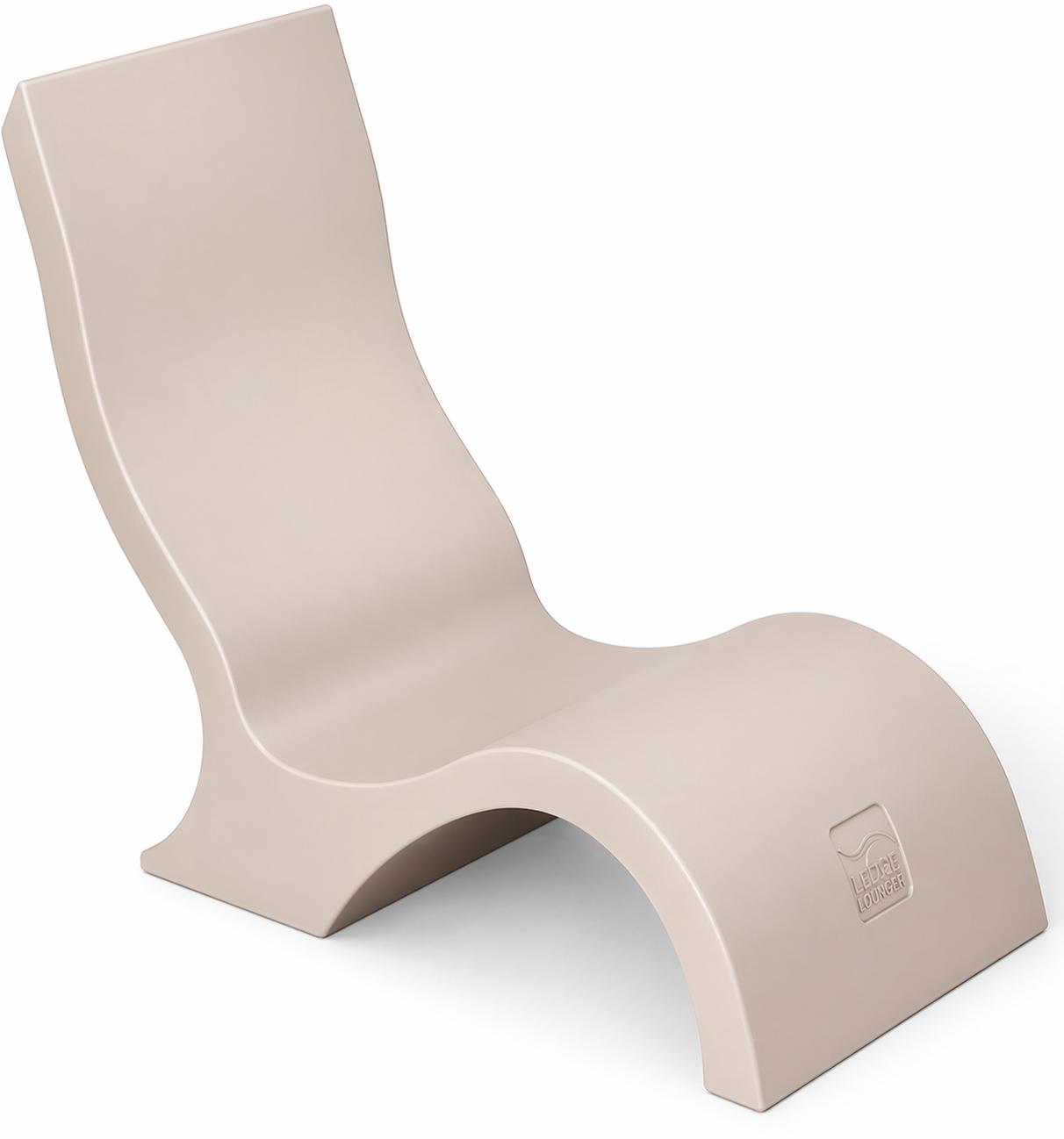 Ledge Signature 44″ Rectangular Resin In-Pool Lounge Chair