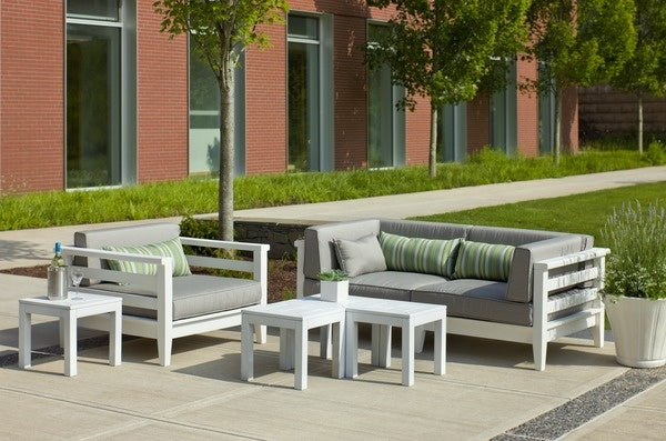 Seaside Cambridge Club Chair – Deep Cushion Outdoor Patio Seating