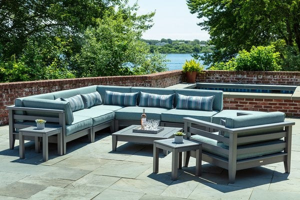 Seaside Cambridge Club Chair – Deep Cushion Outdoor Patio Seating