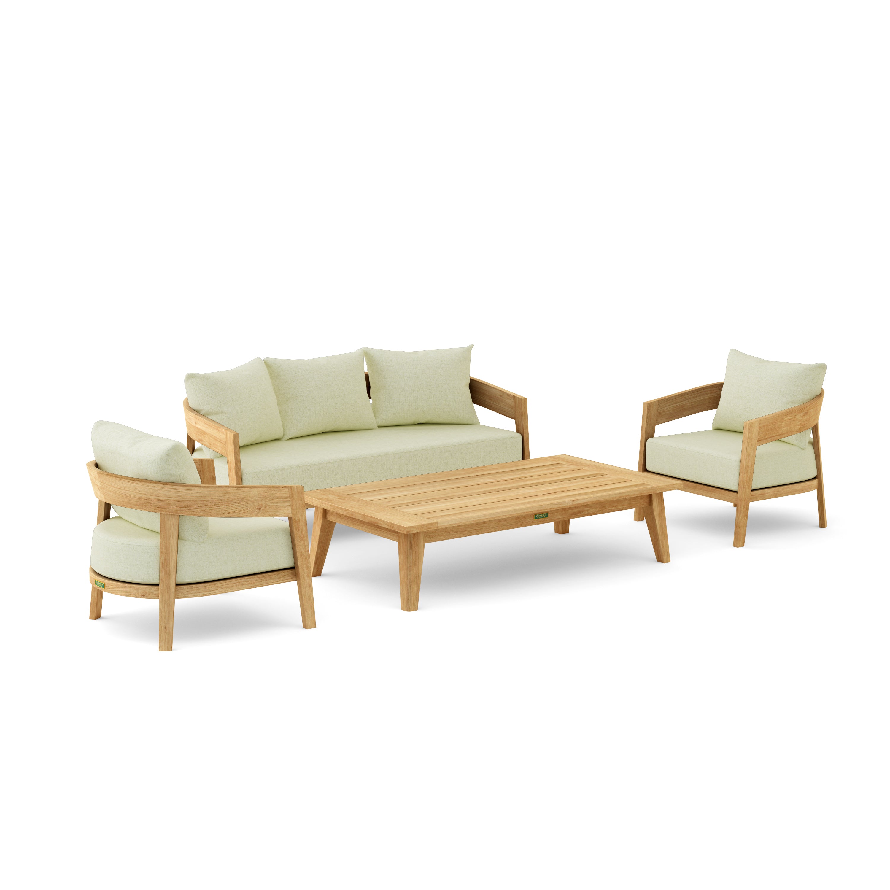 Anderson Teak Toscana 4-pc Deep Seating SET-369