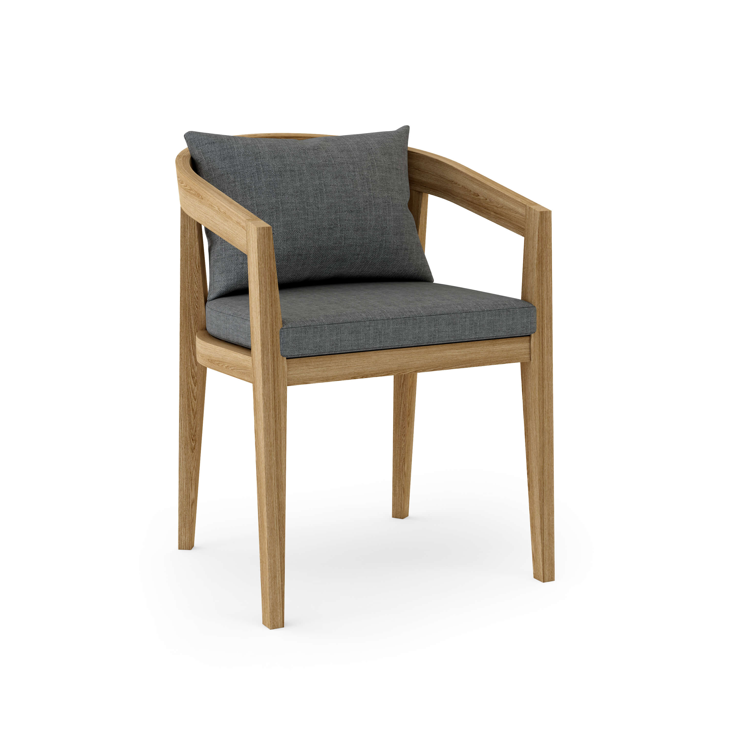 Anderson Teak Toscana Dining Chair – Premium Teak Outdoor Dining Seating