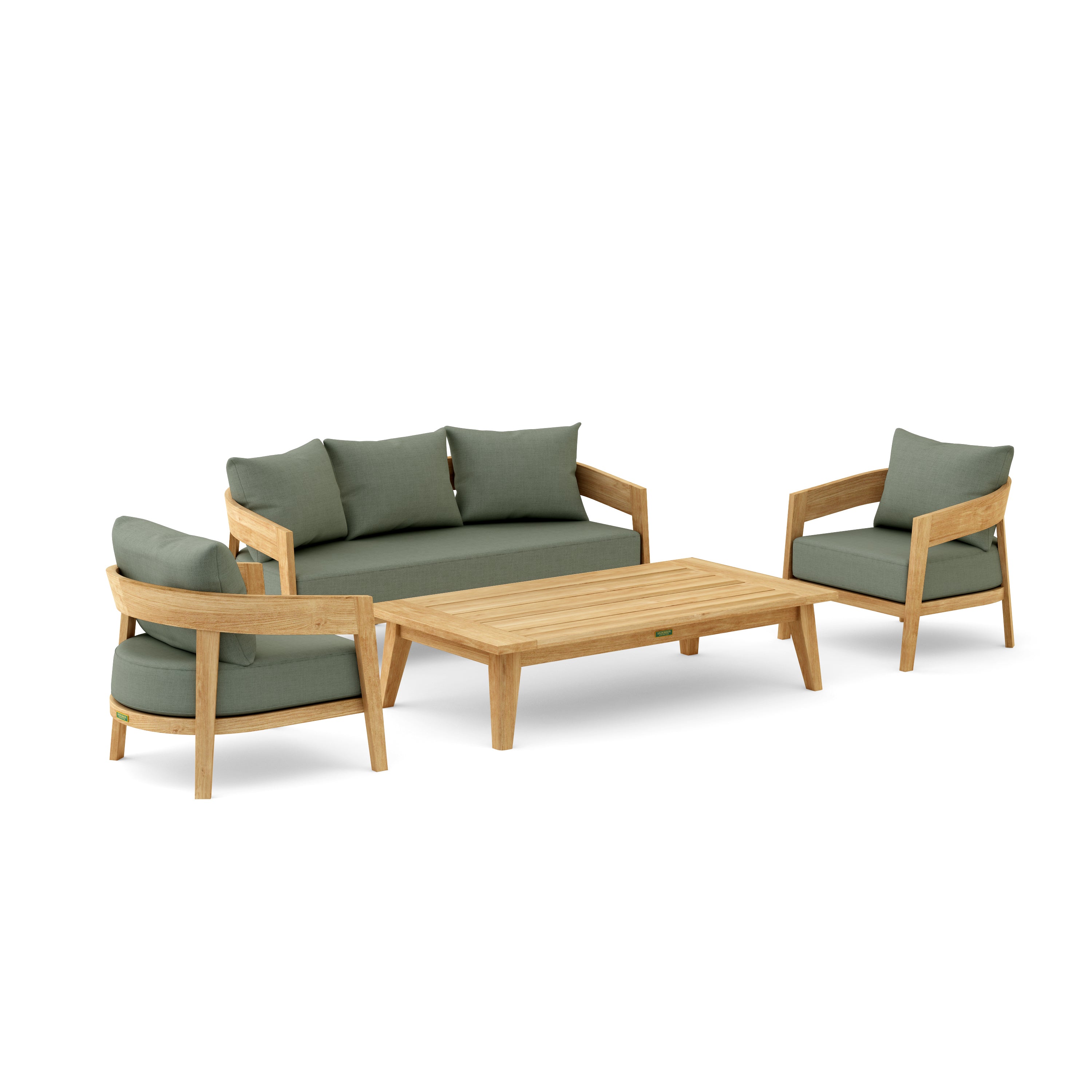 Anderson Teak Toscana 4-pc Deep Seating SET-369