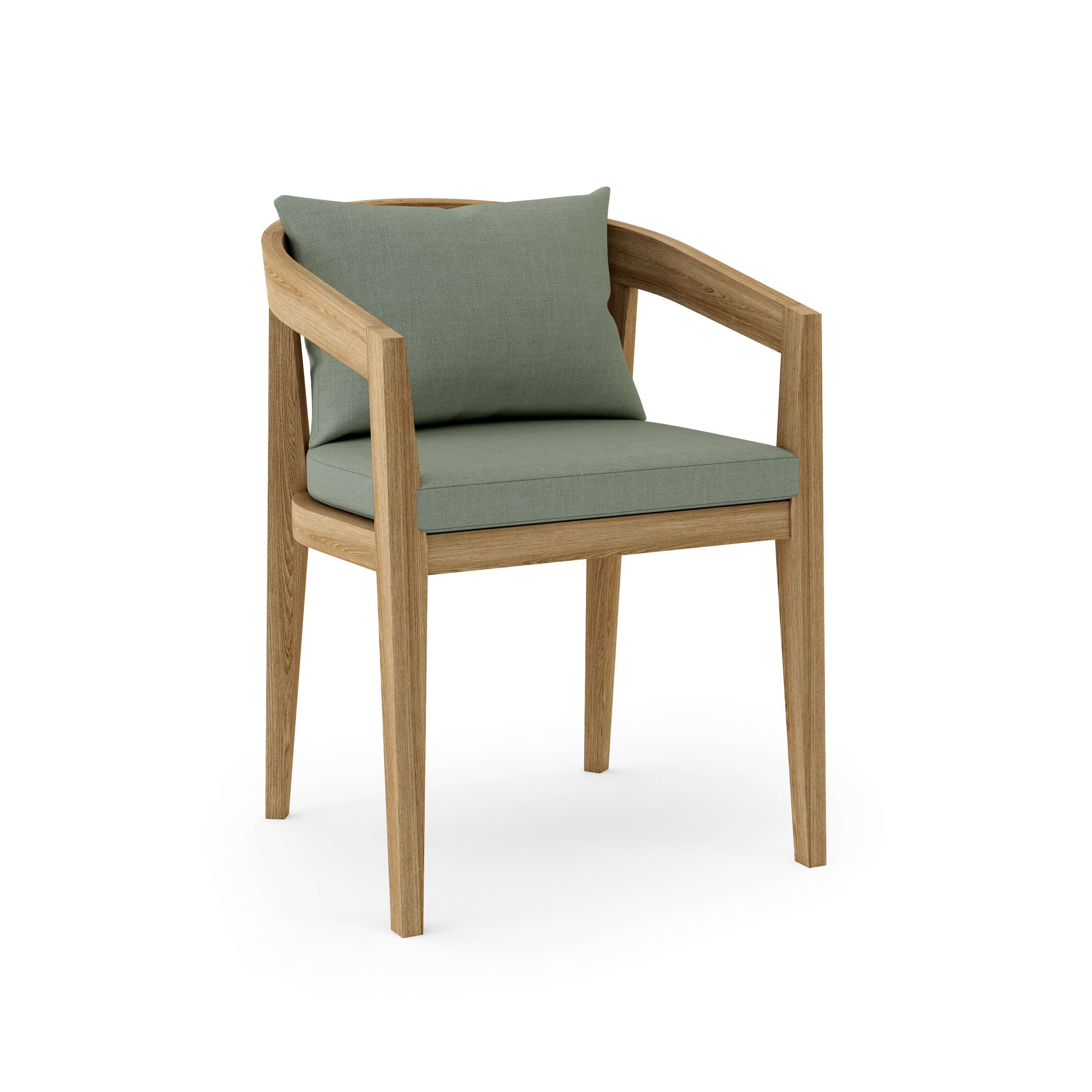 Anderson Teak Toscana Dining Chair – Premium Teak Outdoor Dining Seating