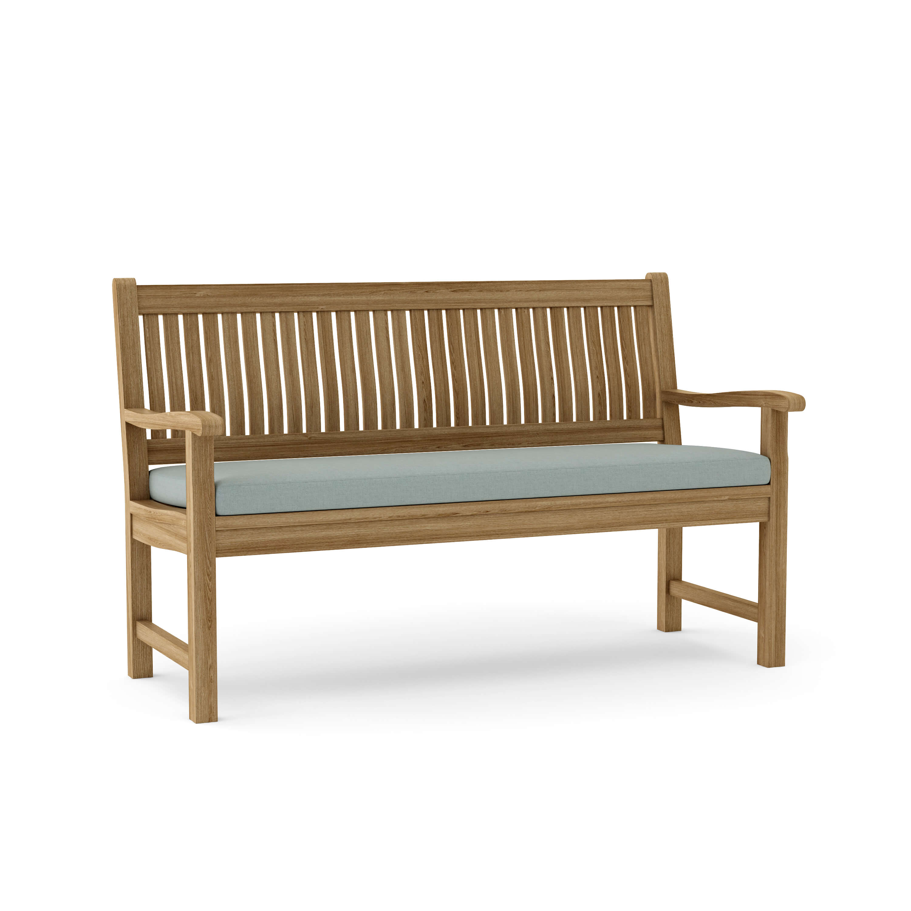 Anderson Teak Del-Amo 3-Seater Bench – Solid Teak Outdoor Garden Bench