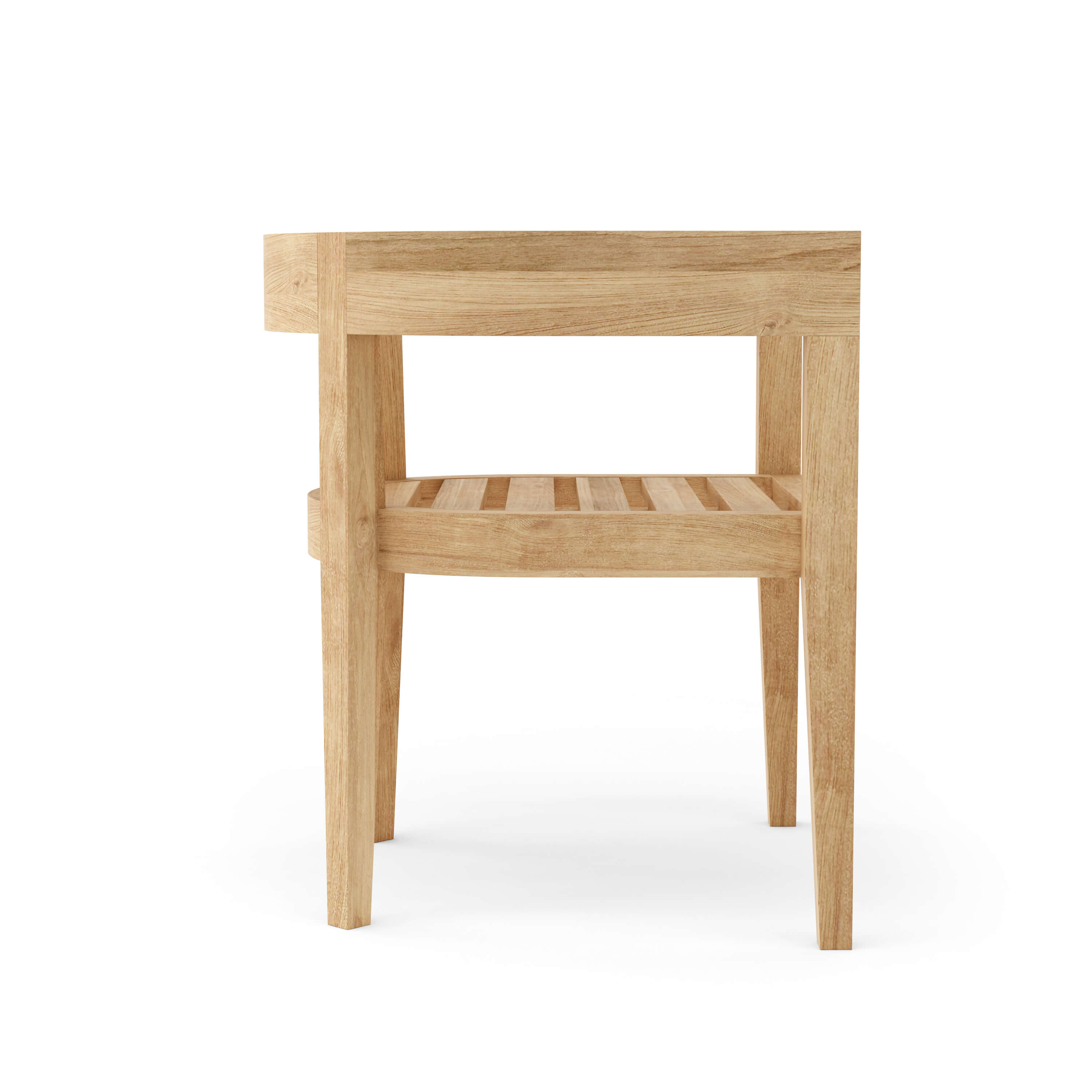 Anderson Teak Coronado Dining Armchair – Teak Outdoor Dining Seating with Cushions