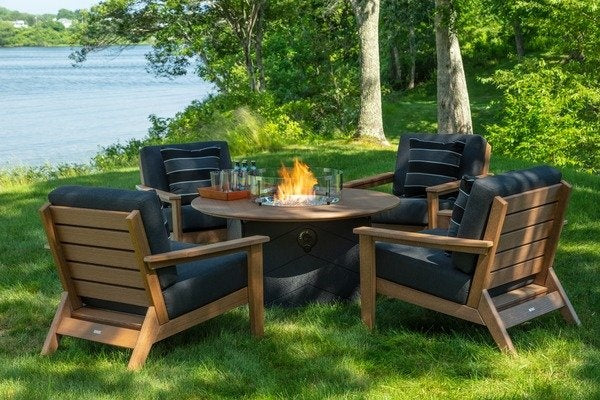 Seaside DEX Club Chair – Deep Cushion Outdoor Patio Seating