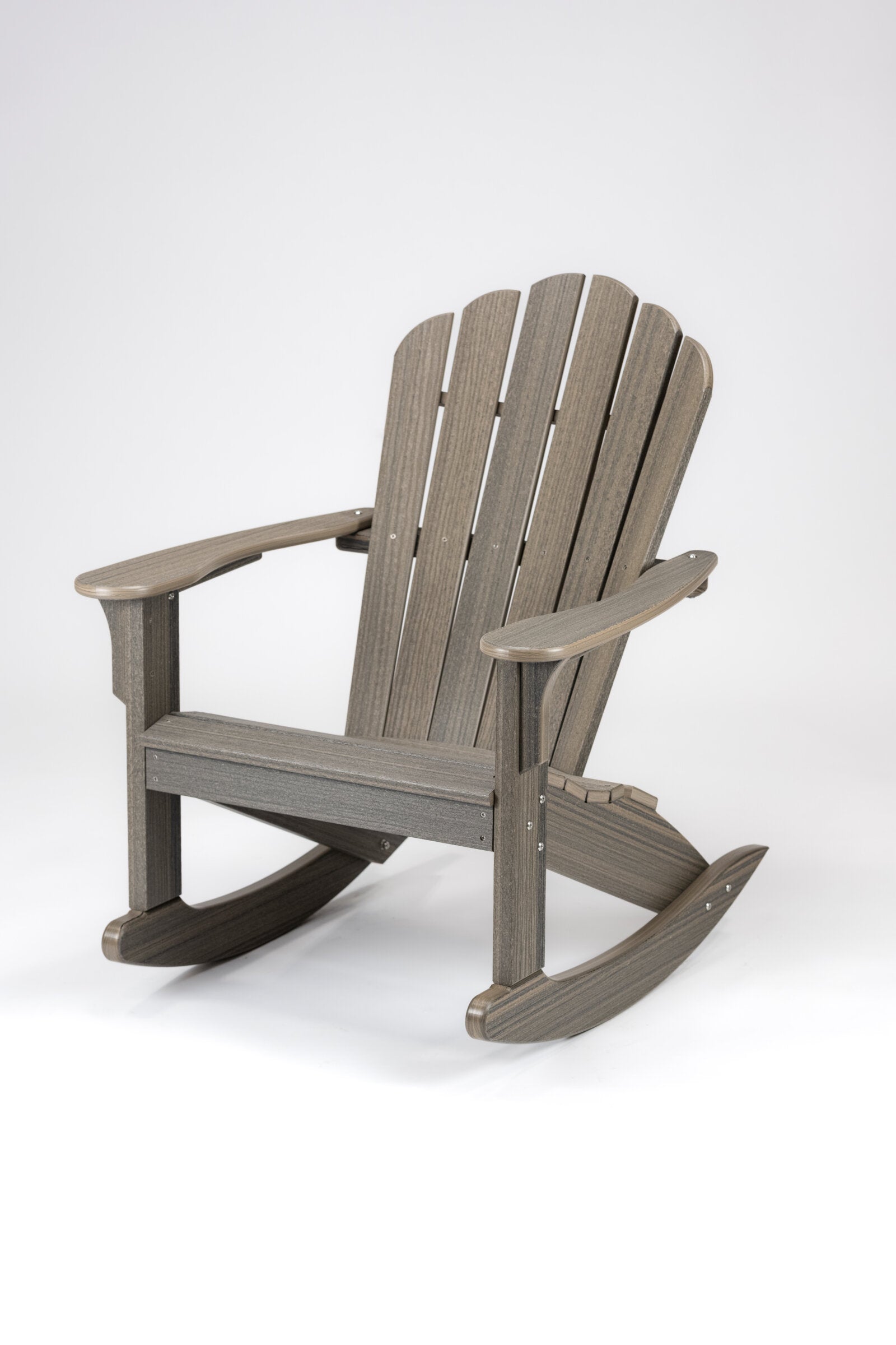 Seaside Coastline Harbor View Adirondack Rocker – Outdoor Rocking Chair