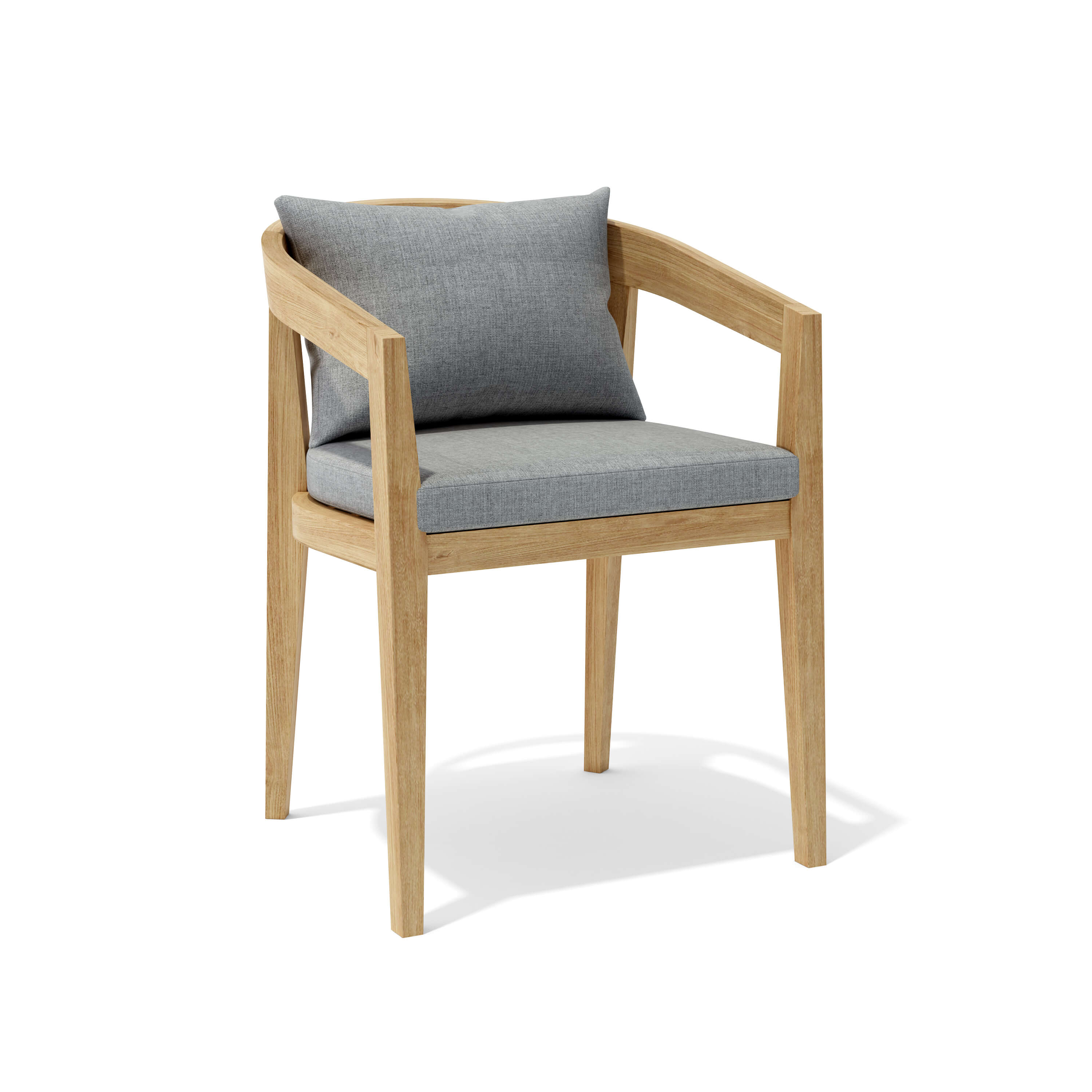 Anderson Teak Toscana Dining Chair – Premium Teak Outdoor Dining Seating