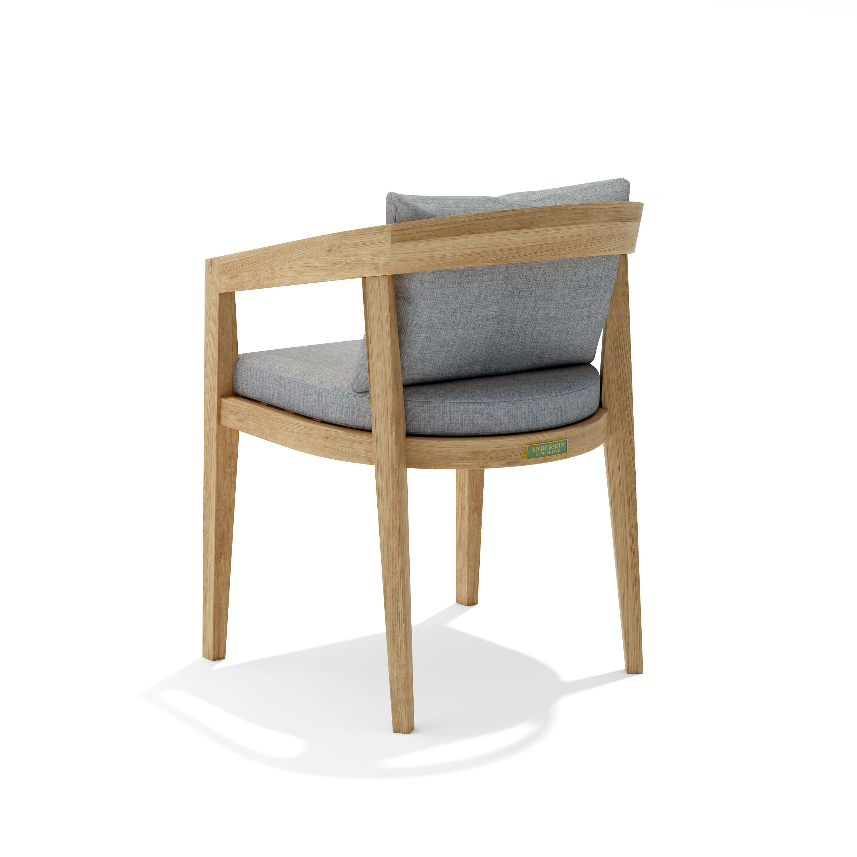 Anderson Teak Toscana Dining Chair – Premium Teak Outdoor Dining Seating
