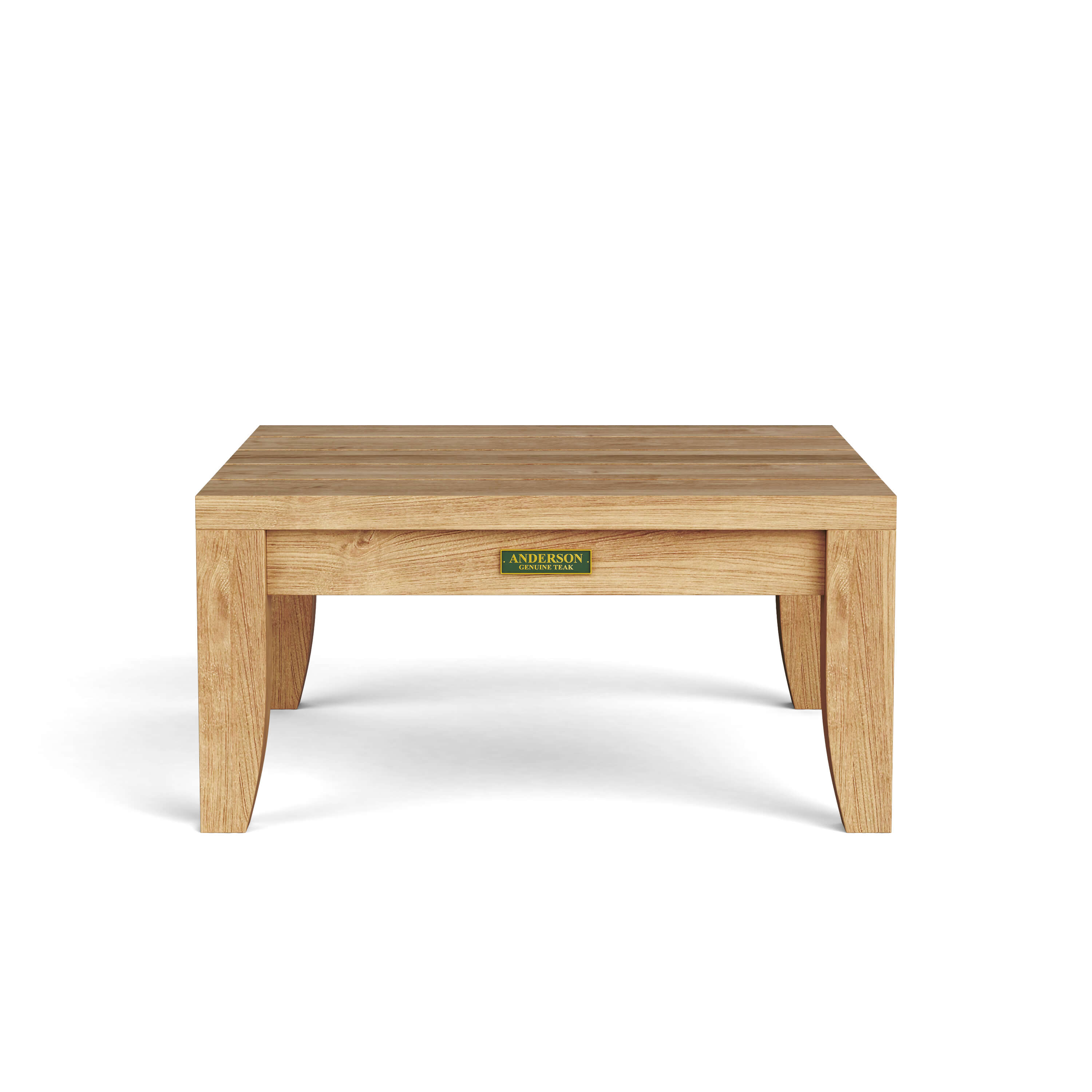 Anderson Teak Coronado Side Table – Solid Teak Outdoor End Table