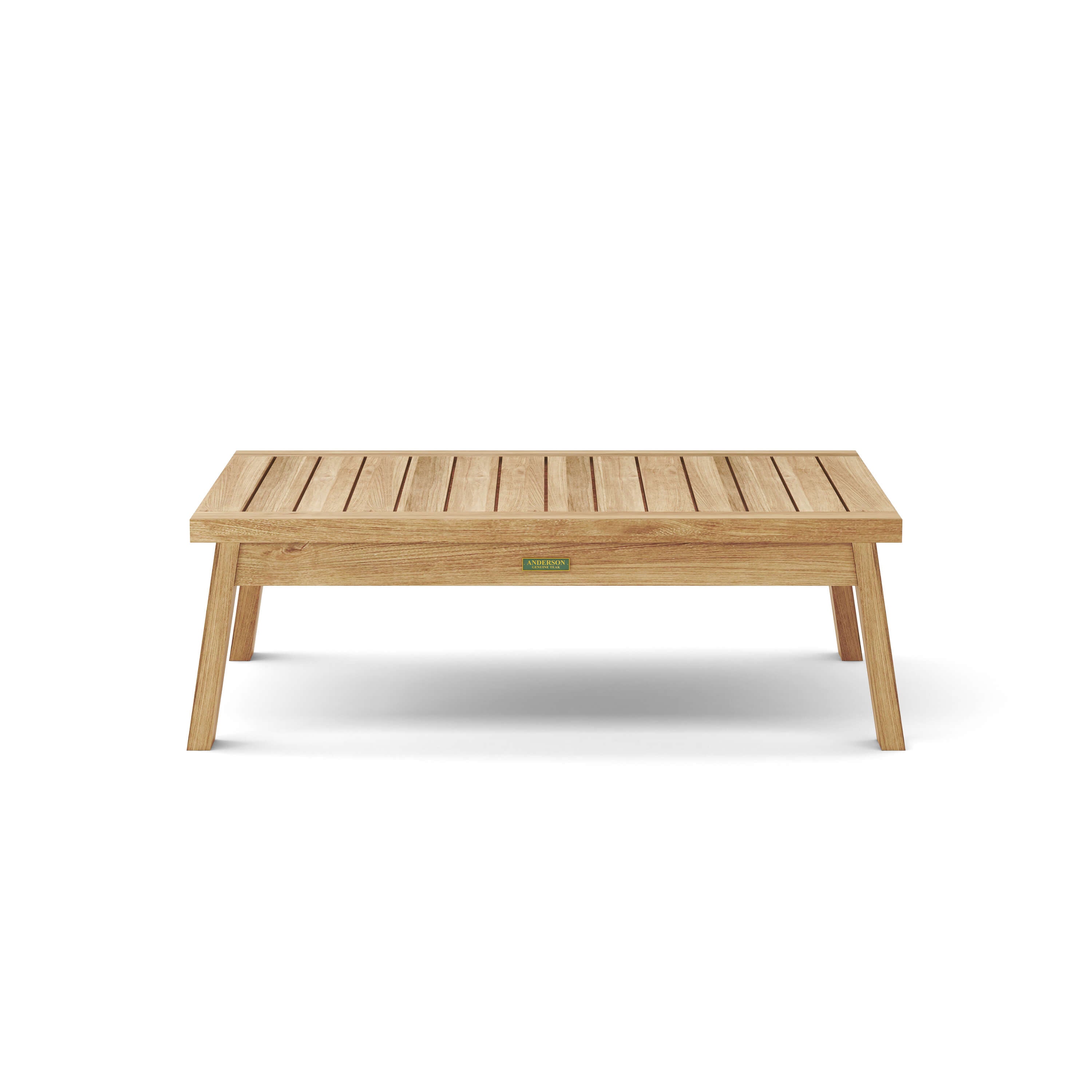 Anderson Teak Palermo Rectangular Coffee Table – Solid Teak Outdoor Patio Table
