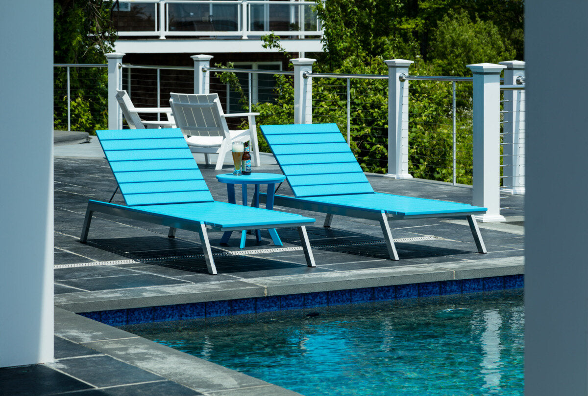 Seaside MAD Chaise – Aluminum Frame Outdoor Chaise Lounge