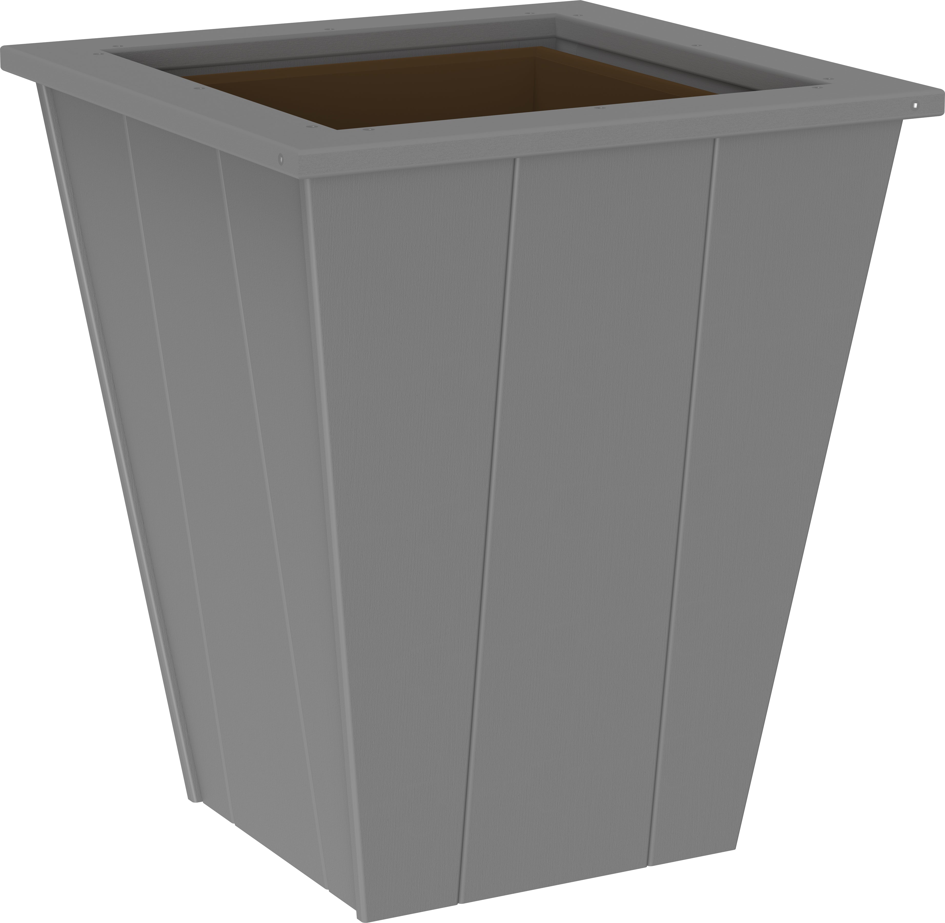 LuxCraft – Elite Planter – Tapered Outdoor Planter with Removable Liner