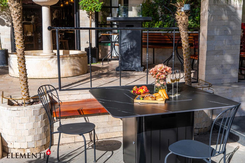 Elementi Plus Brugge Marble Porcelain Dining Table