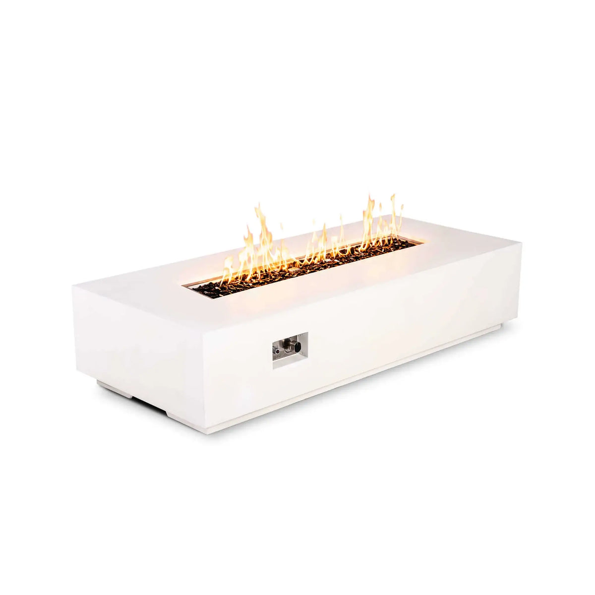 Flame Havens 68" x 30" Rectangle GFRC Concrete Natural Gas Fire Pit
