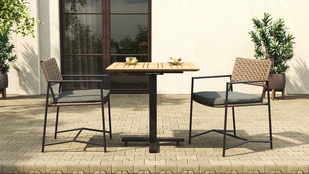 Fort Square Bistro Table - Ambiance Image~~