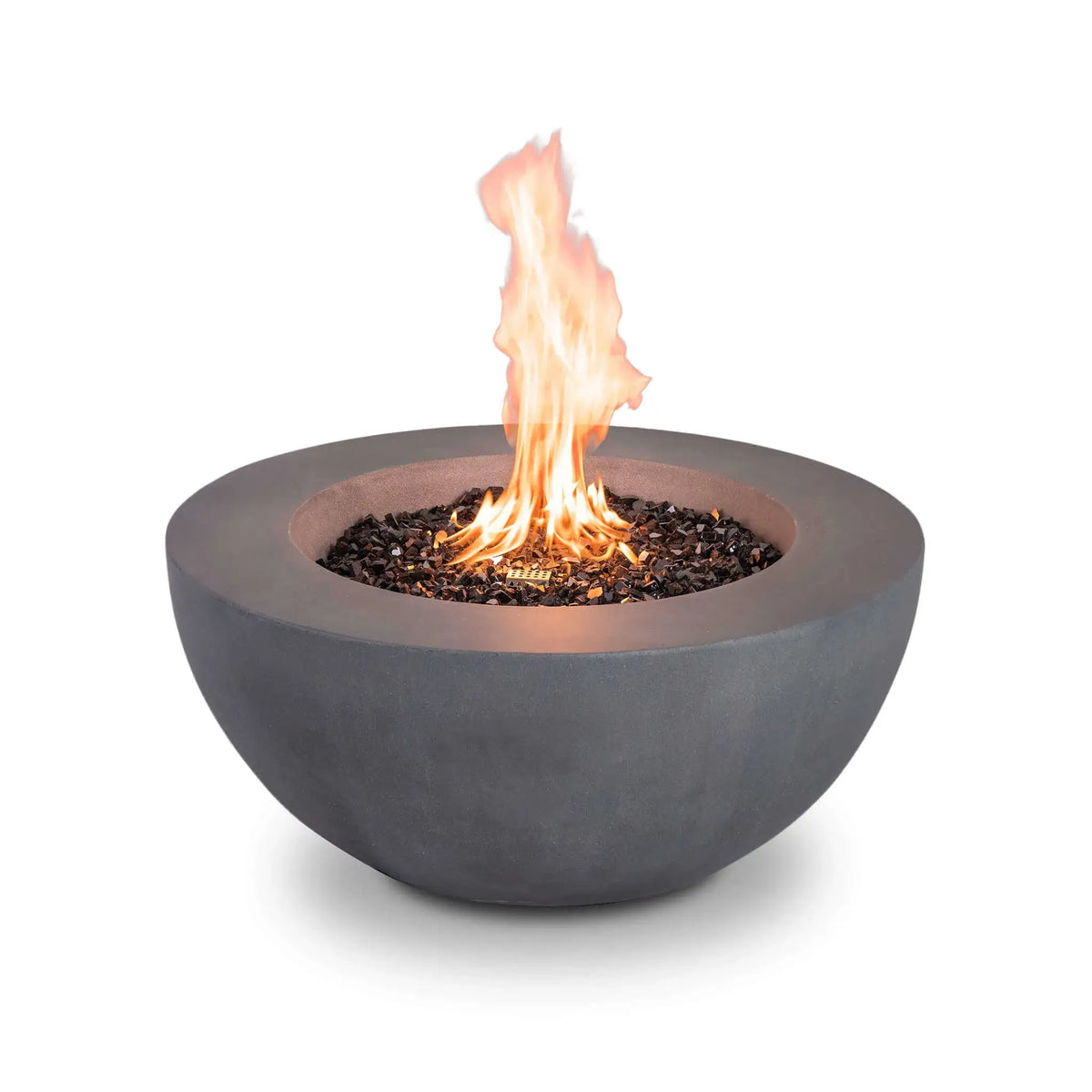 Flame Havens 36” Round Natural Gas GFRC Fire Pit