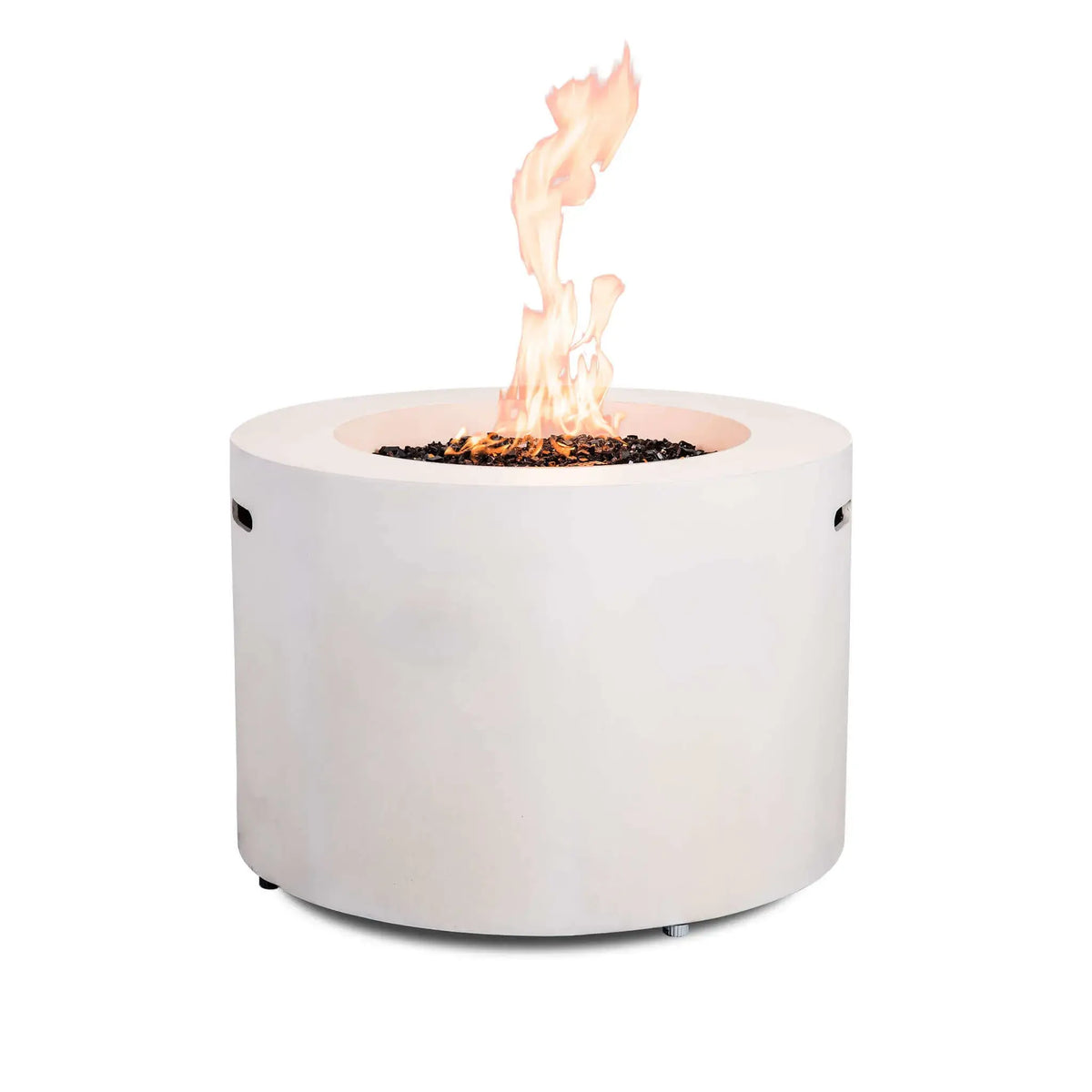 Flame Havens 36” Round Propane Gas GFRC Fire Pit