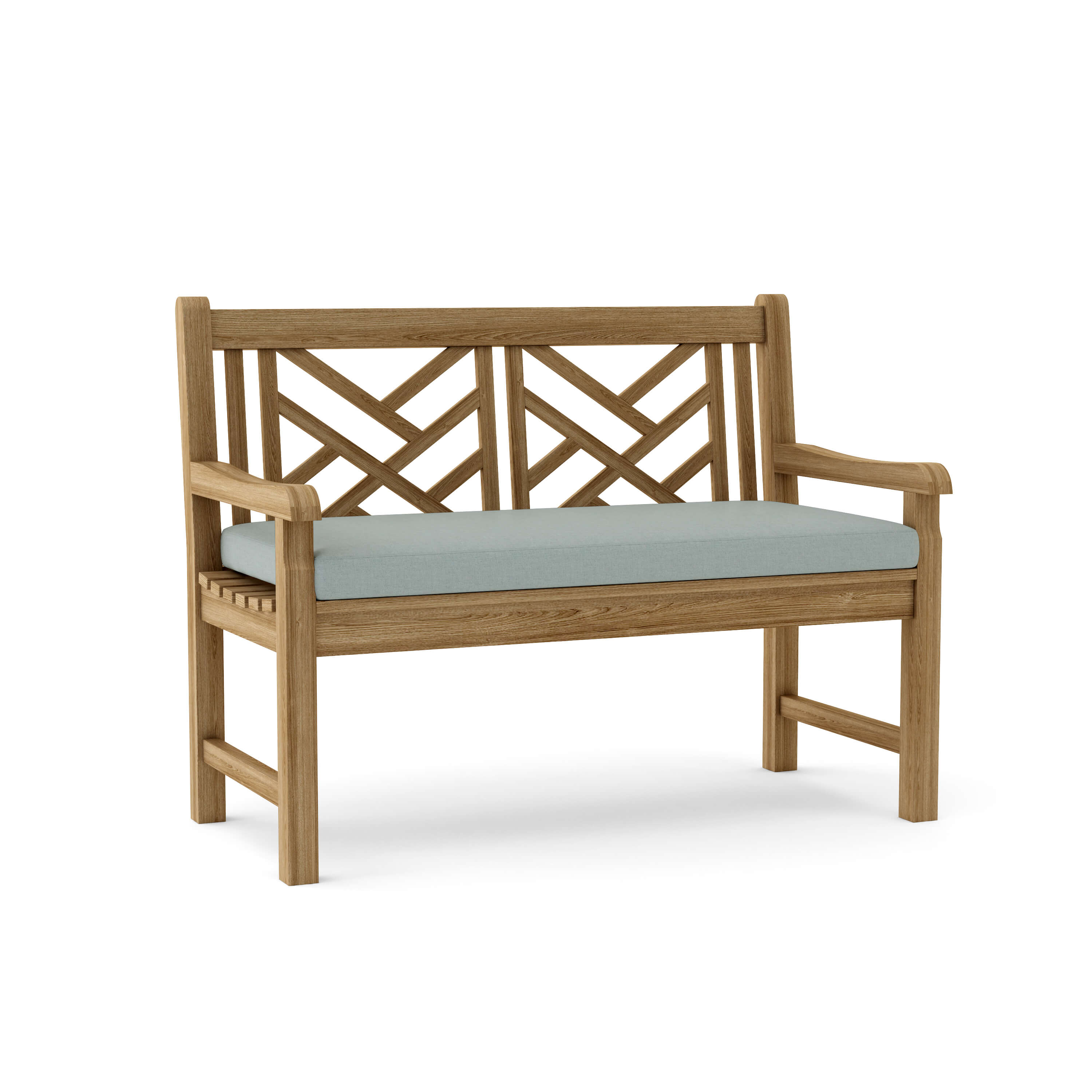 Anderson Teak Vilano 2-Seater Bench – Solid Teak Outdoor Garden Bench