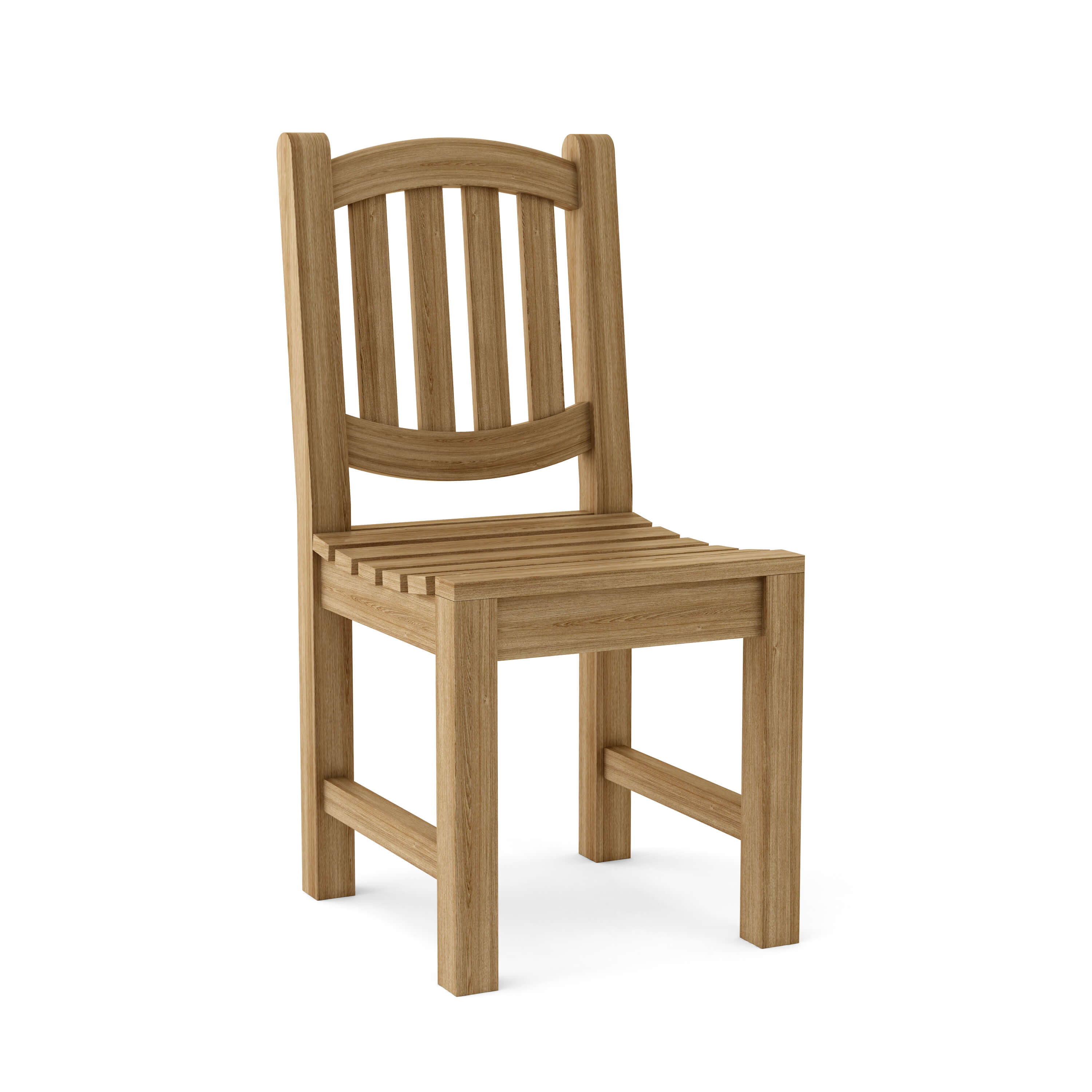 Anderson Teak Kingston Dining Chair – Solid Teak Outdoor Dining Seating