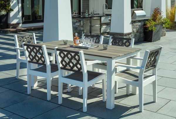 Seaside Greenwich Dining Side Chair Provincial – Modern Outdoor Patio Seating