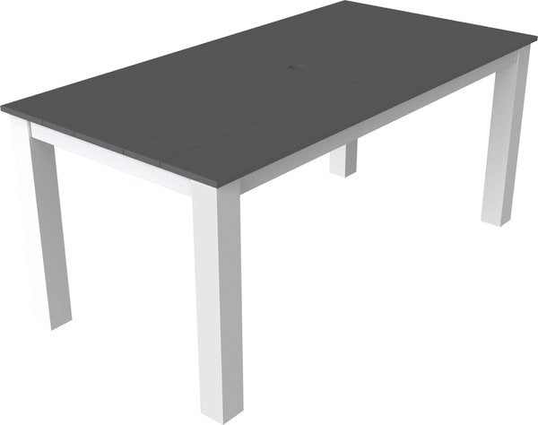 Seaside Greenwich Dining Table 35″ x 70″ – Modern Outdoor Patio Table