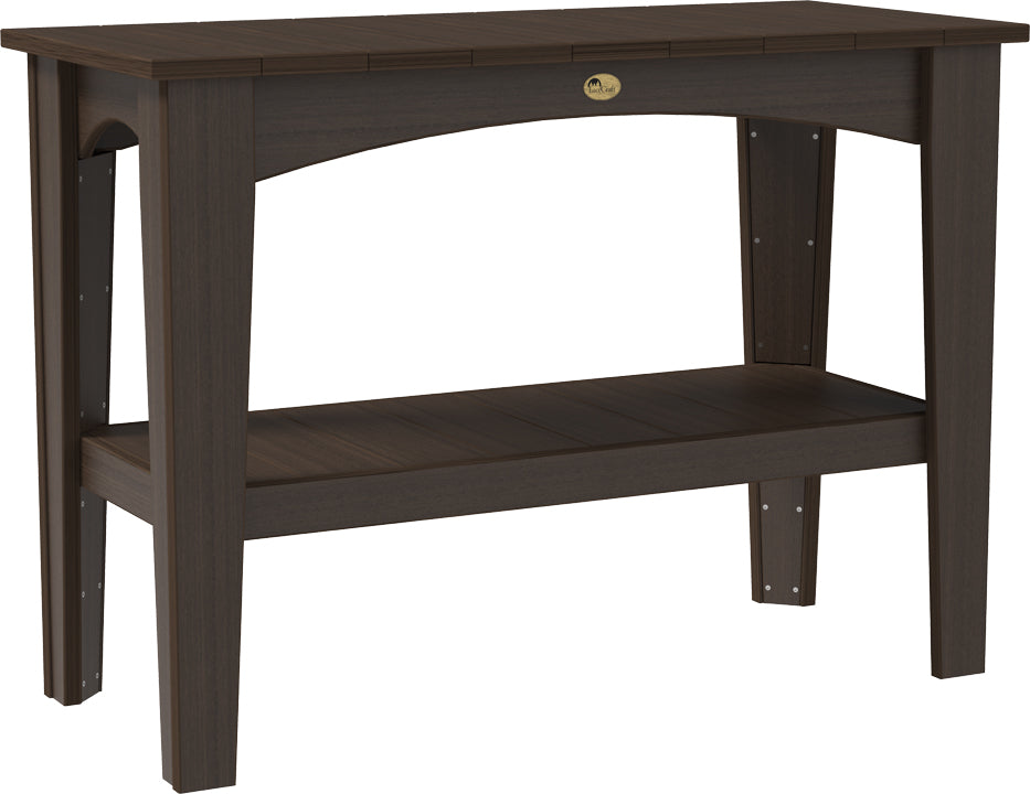 LuxCraft – Island Buffet Table – Modern Outdoor Serving Table for Entertaining
