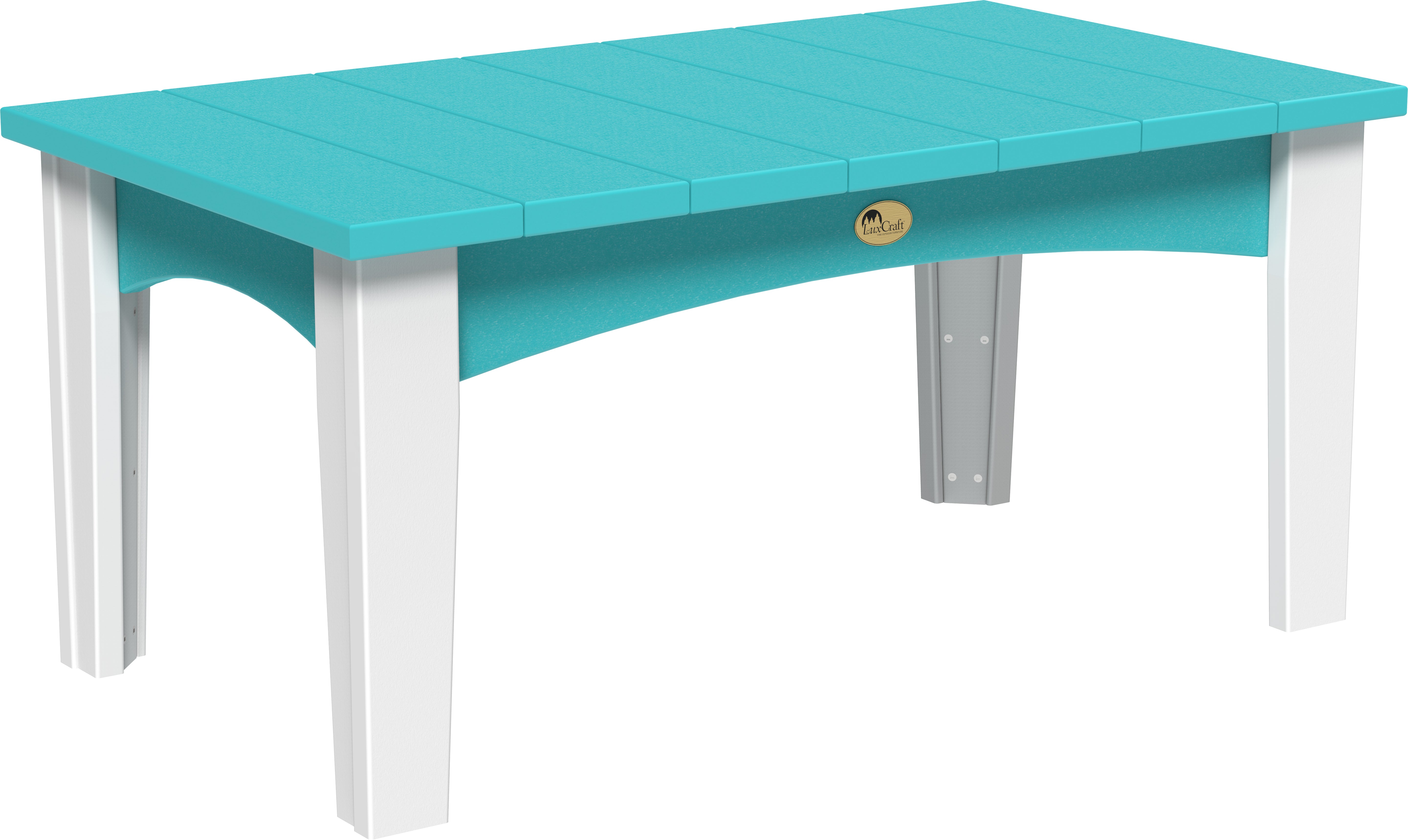 LuxCraft – Island Coffee Table – Modern Outdoor Coffee Table for Patio Lounge