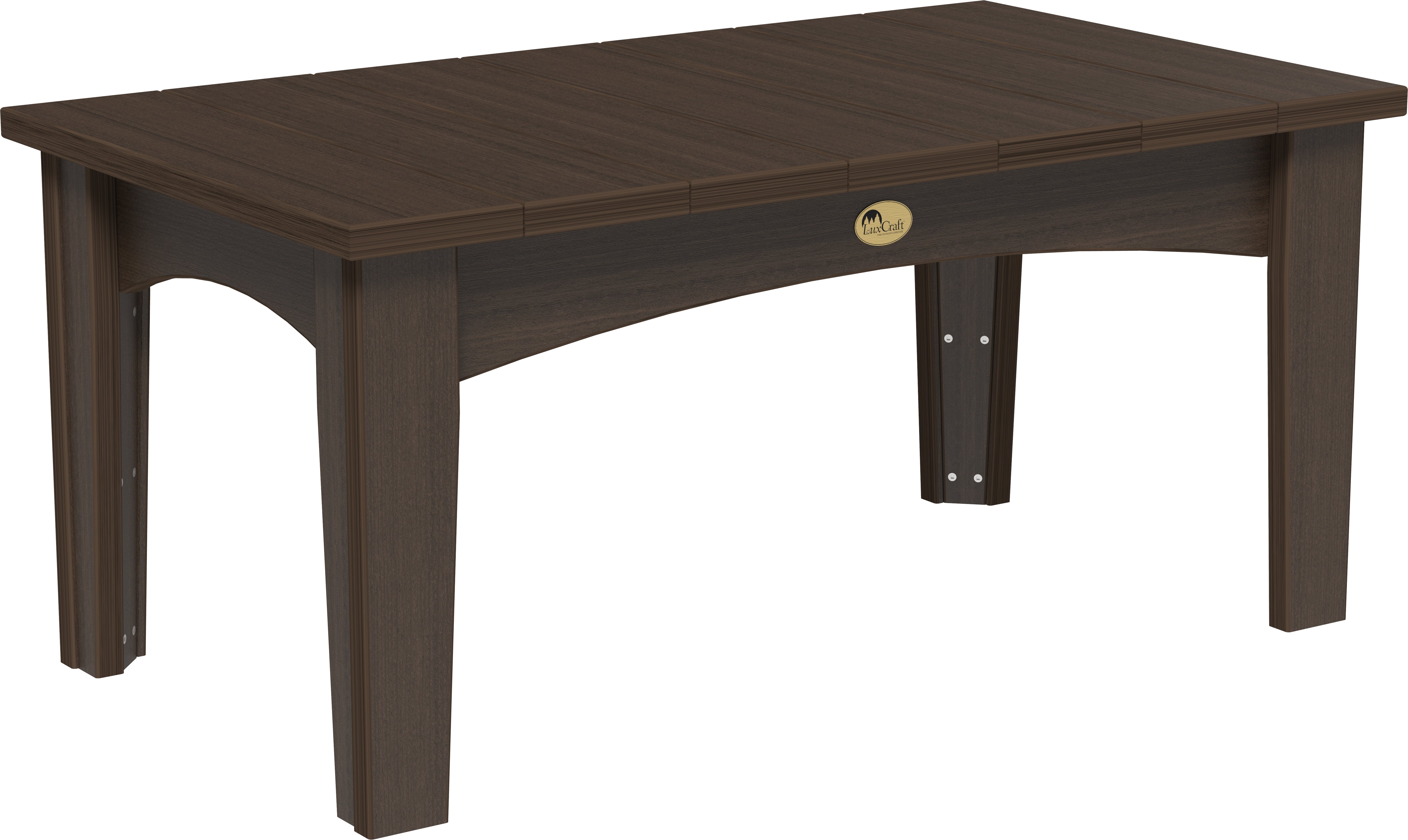 LuxCraft – Island Coffee Table – Modern Outdoor Coffee Table for Patio Lounge