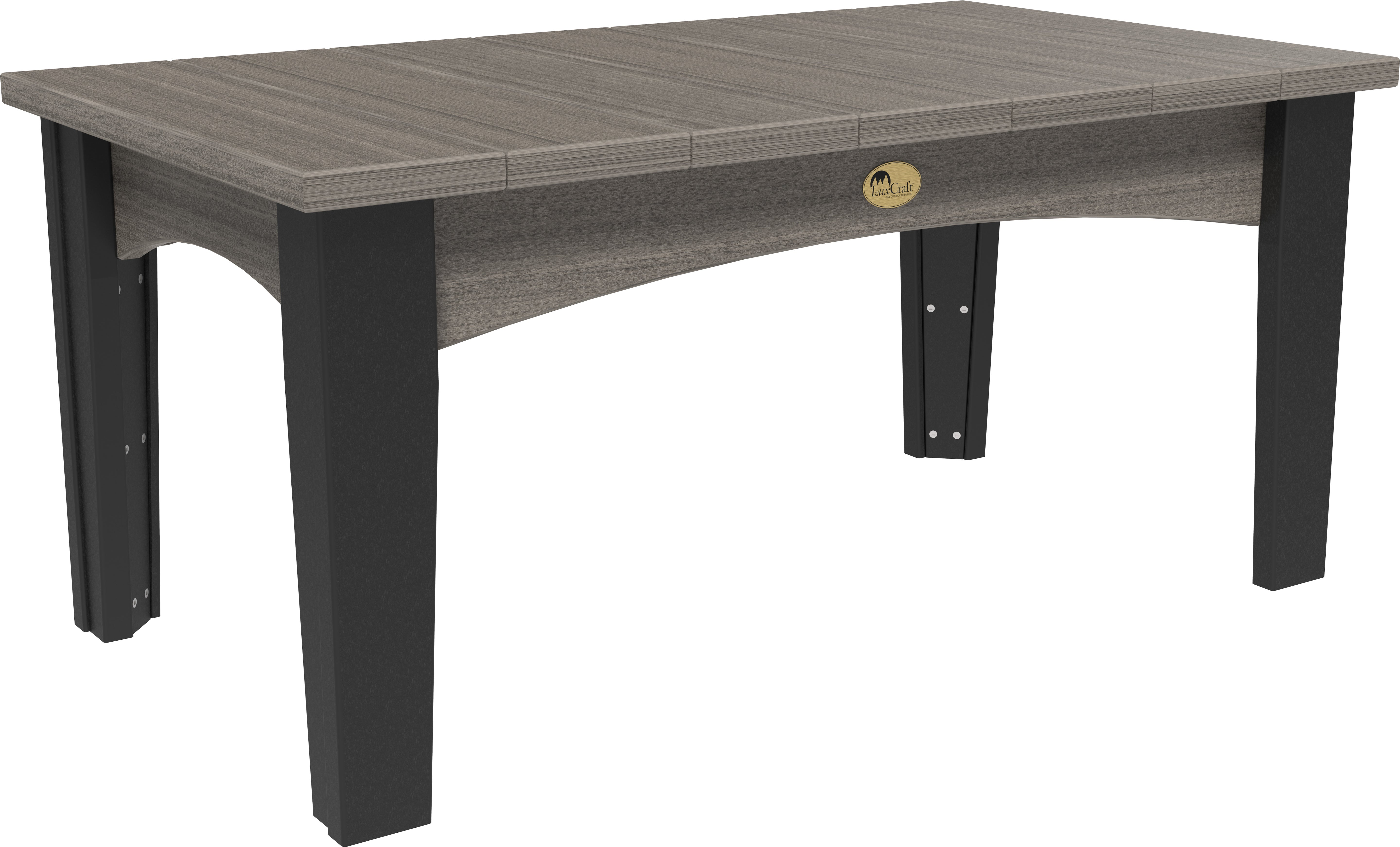 LuxCraft – Island Coffee Table – Modern Outdoor Coffee Table for Patio Lounge