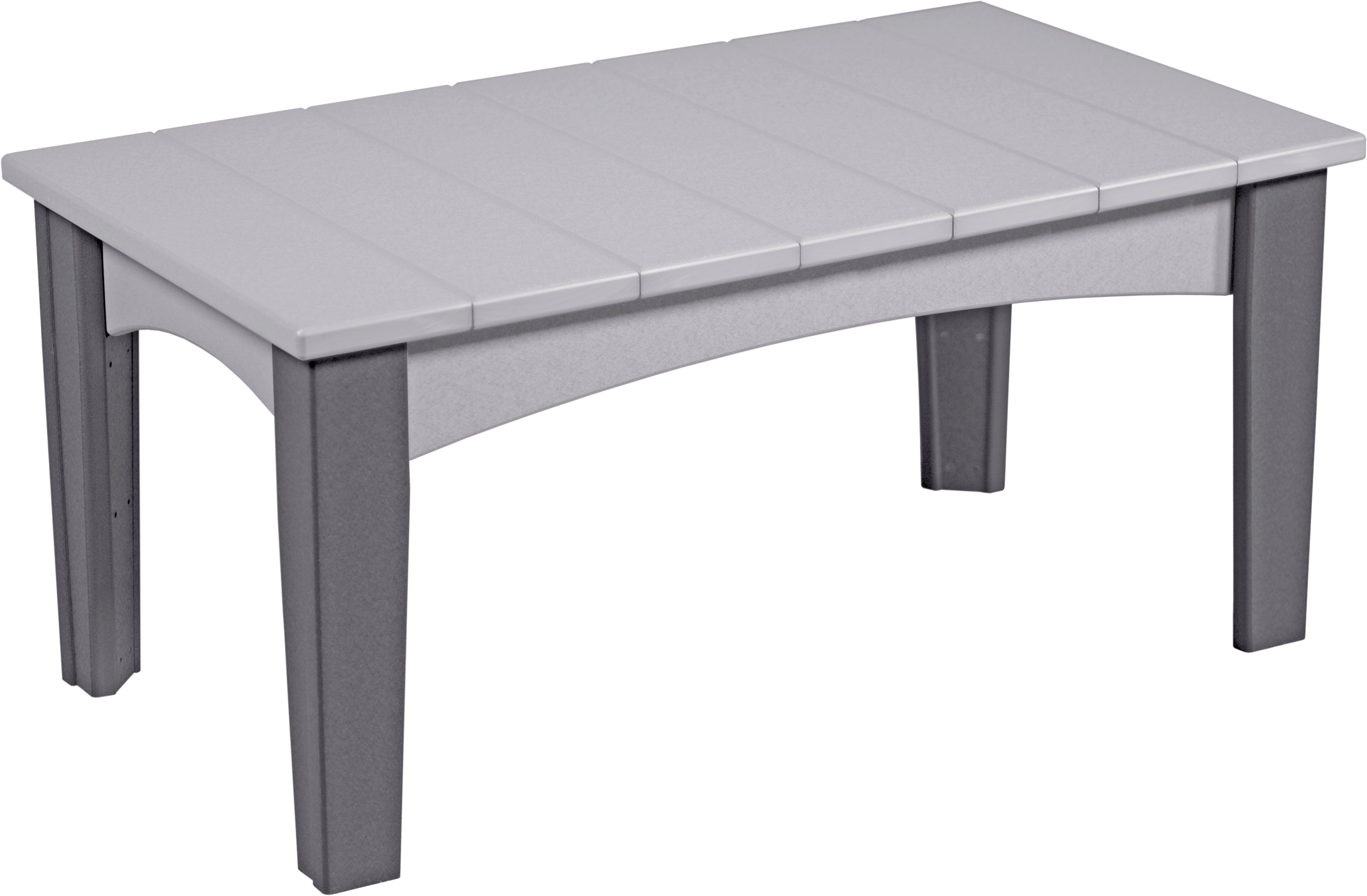 LuxCraft – Island Coffee Table – Modern Outdoor Coffee Table for Patio Lounge