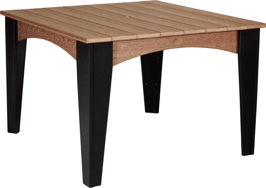 LuxCraft – 44″ Square Island Dining Table – Outdoor Table for Four Guests