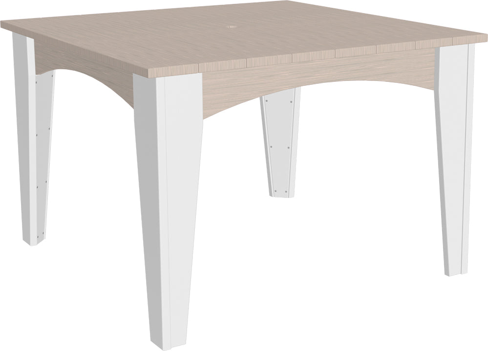 LuxCraft – 44″ Square Island Dining Table – Outdoor Table for Four Guests