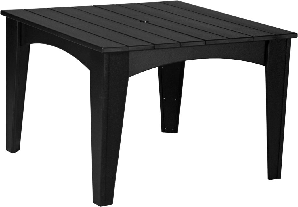 LuxCraft – 44″ Square Island Dining Table – Outdoor Table for Four Guests