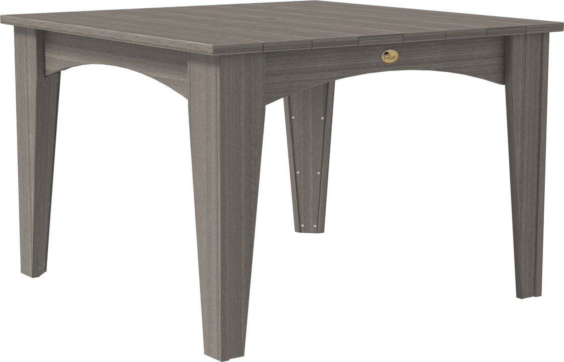 LuxCraft – 44″ Square Island Dining Table – Outdoor Table for Four Guests