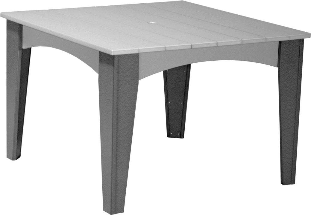 LuxCraft – 44″ Square Island Dining Table – Outdoor Table for Four Guests