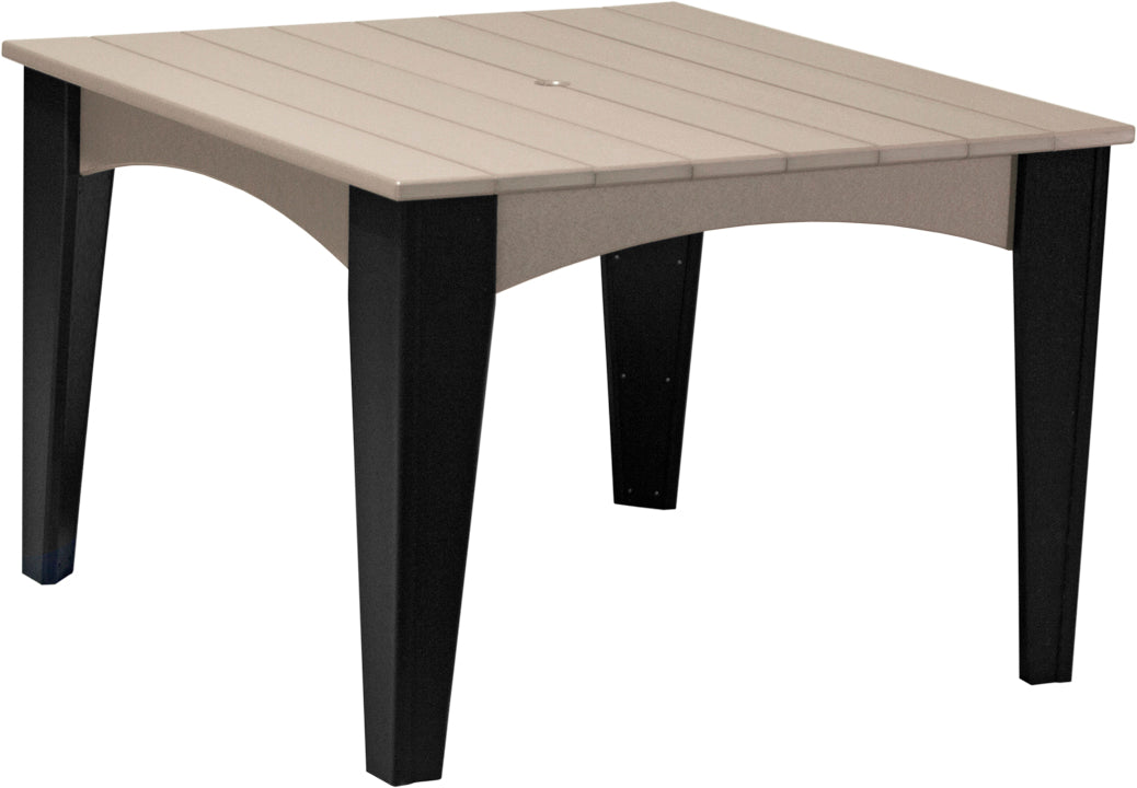 LuxCraft – 44″ Square Island Dining Table – Outdoor Table for Four Guests