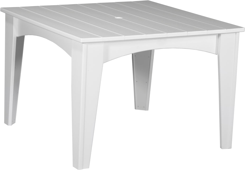 LuxCraft – 44″ Square Island Dining Table – Outdoor Table for Four Guests