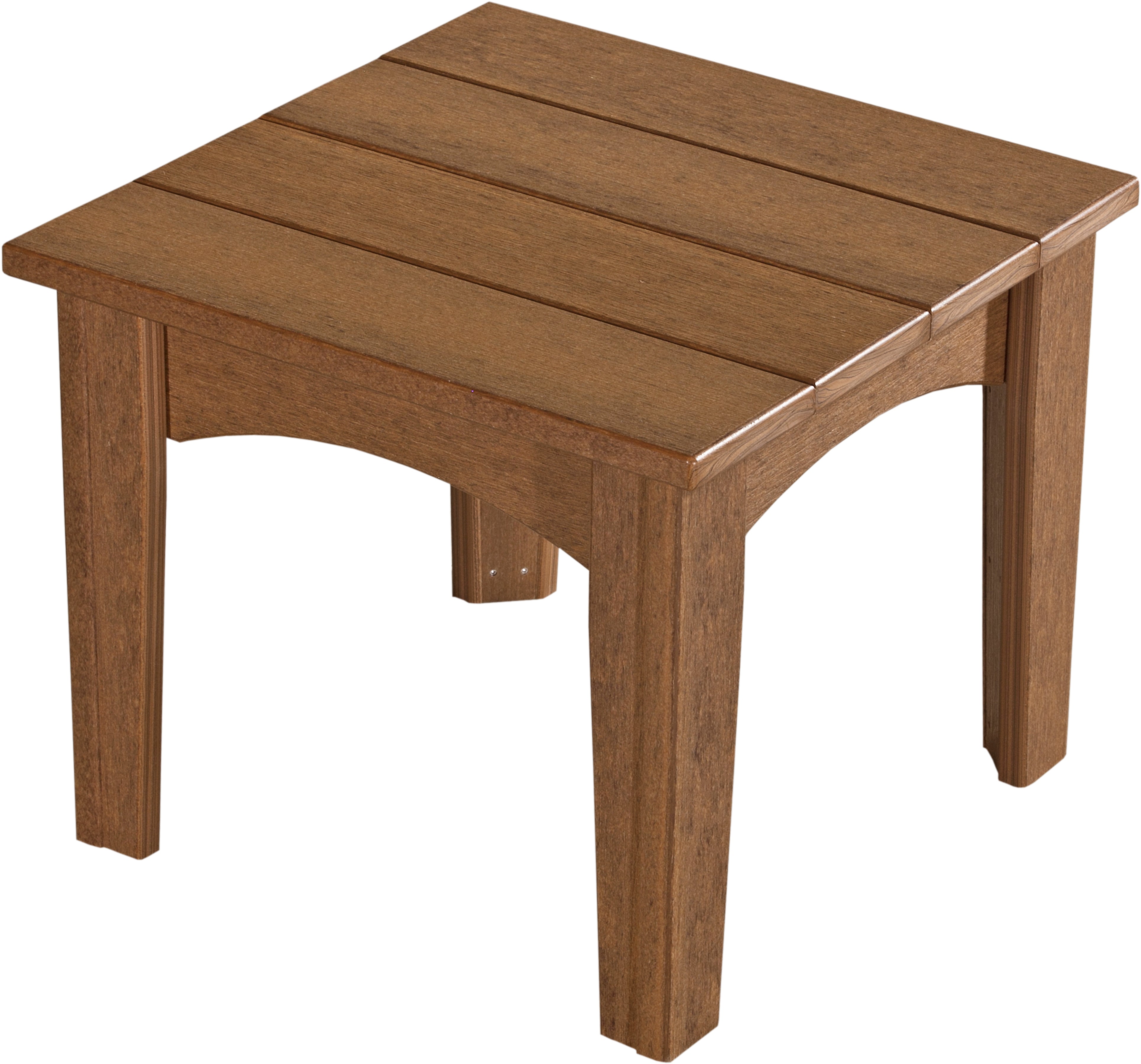 LuxCraft – Island End Table – Modern Outdoor Side Table for Patio Seating