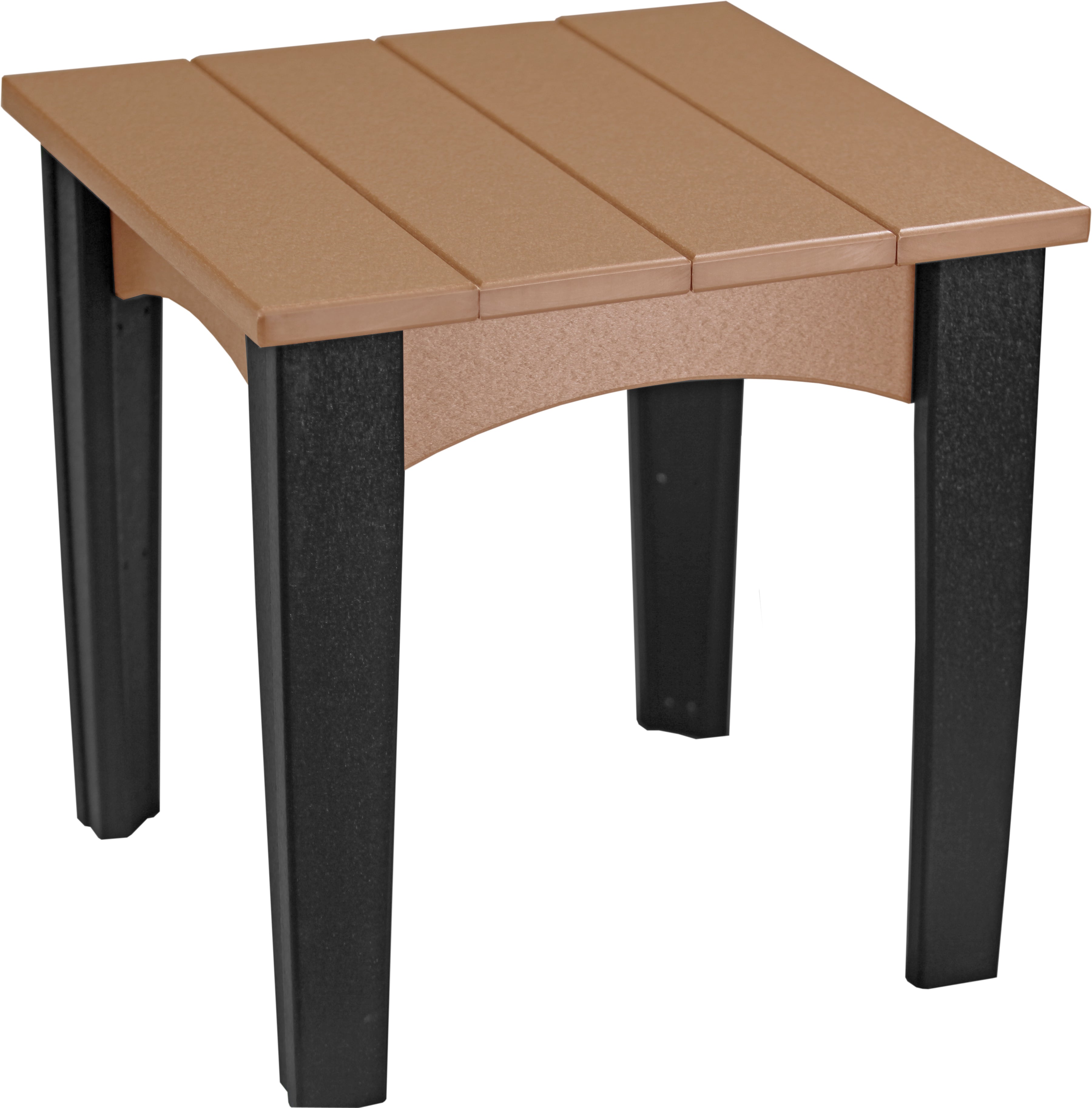 LuxCraft – Island End Table – Modern Outdoor Side Table for Patio Seating