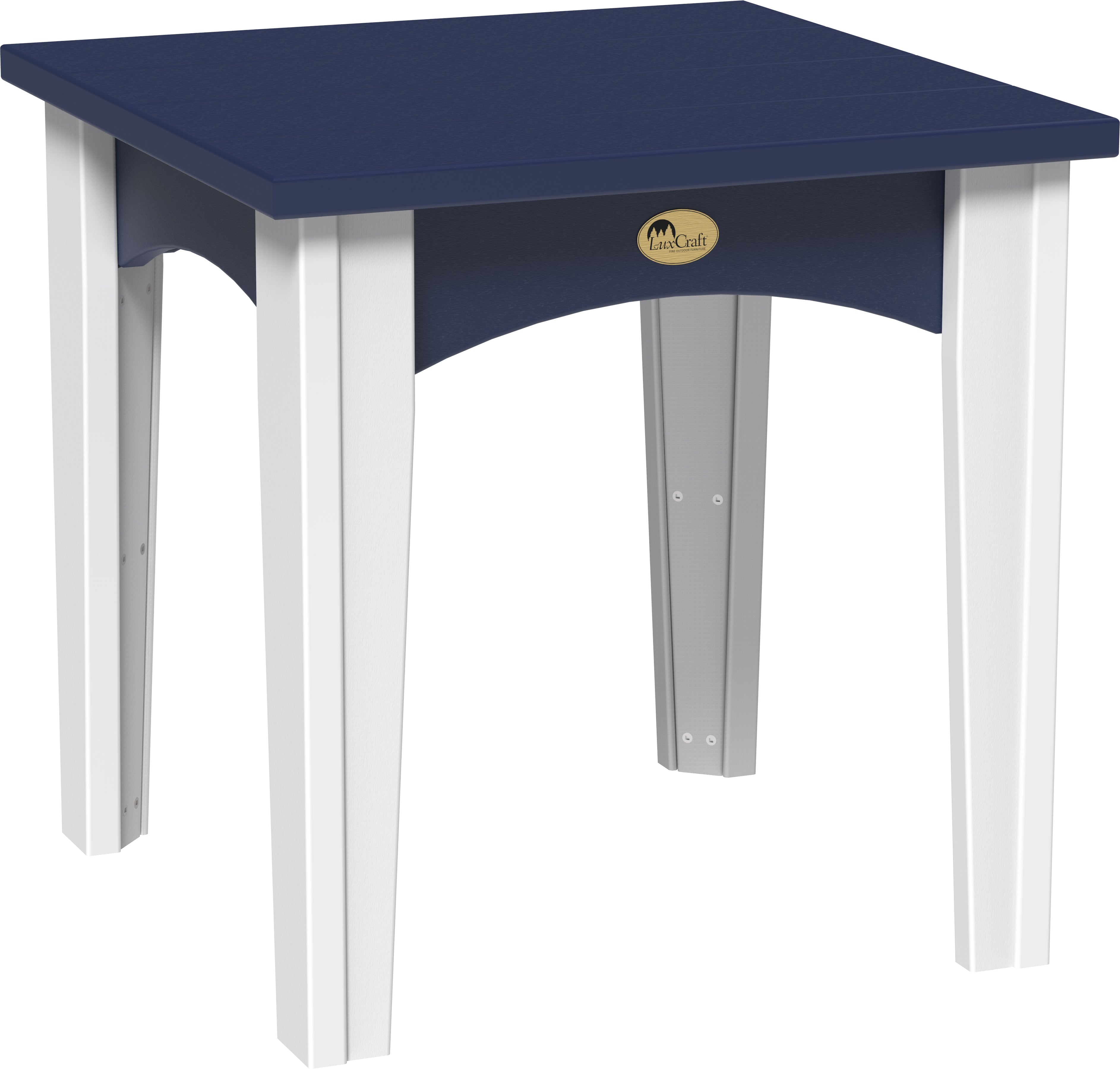 LuxCraft – Island End Table – Modern Outdoor Side Table for Patio Seating