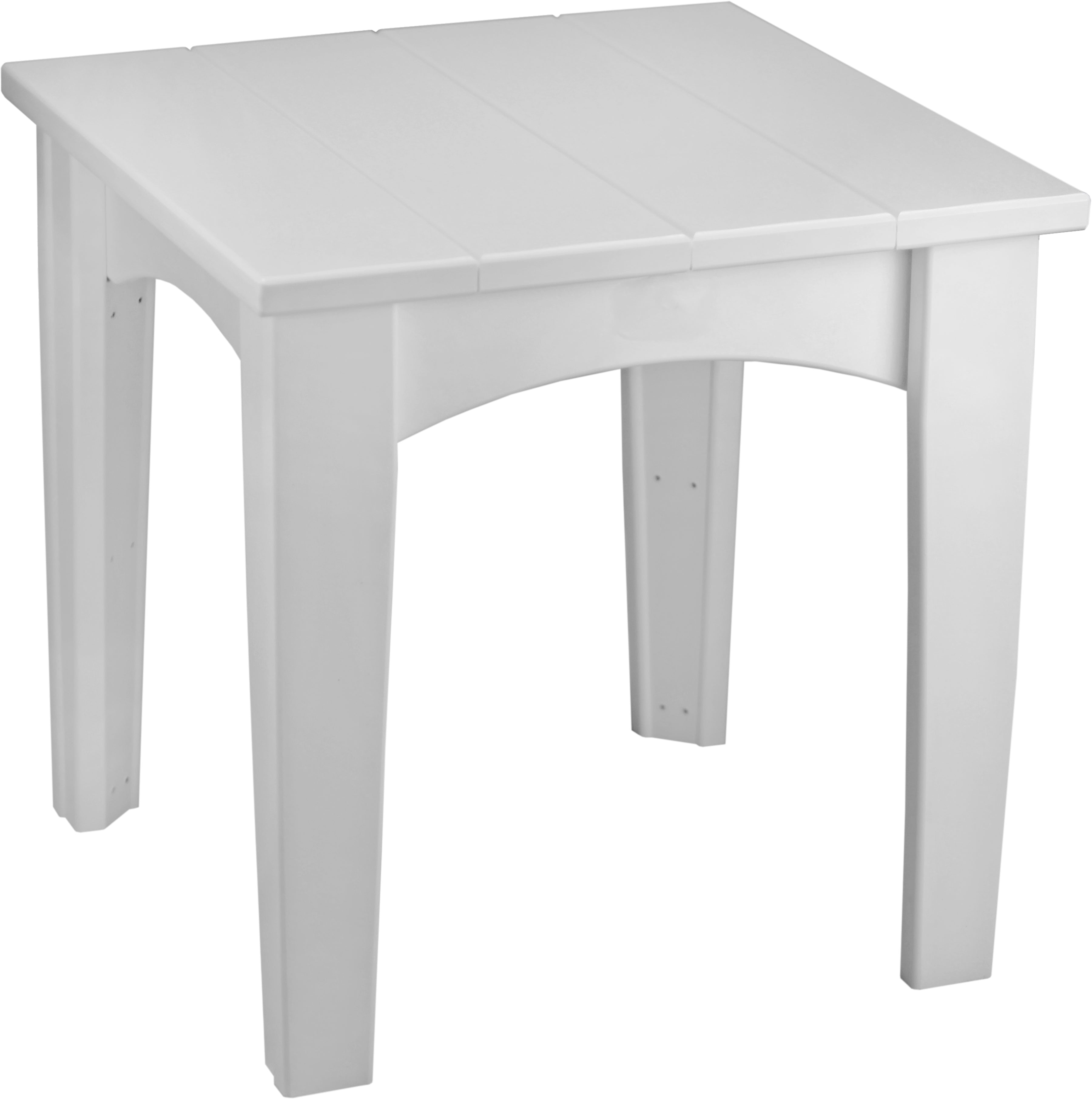 LuxCraft – Island End Table – Modern Outdoor Side Table for Patio Seating