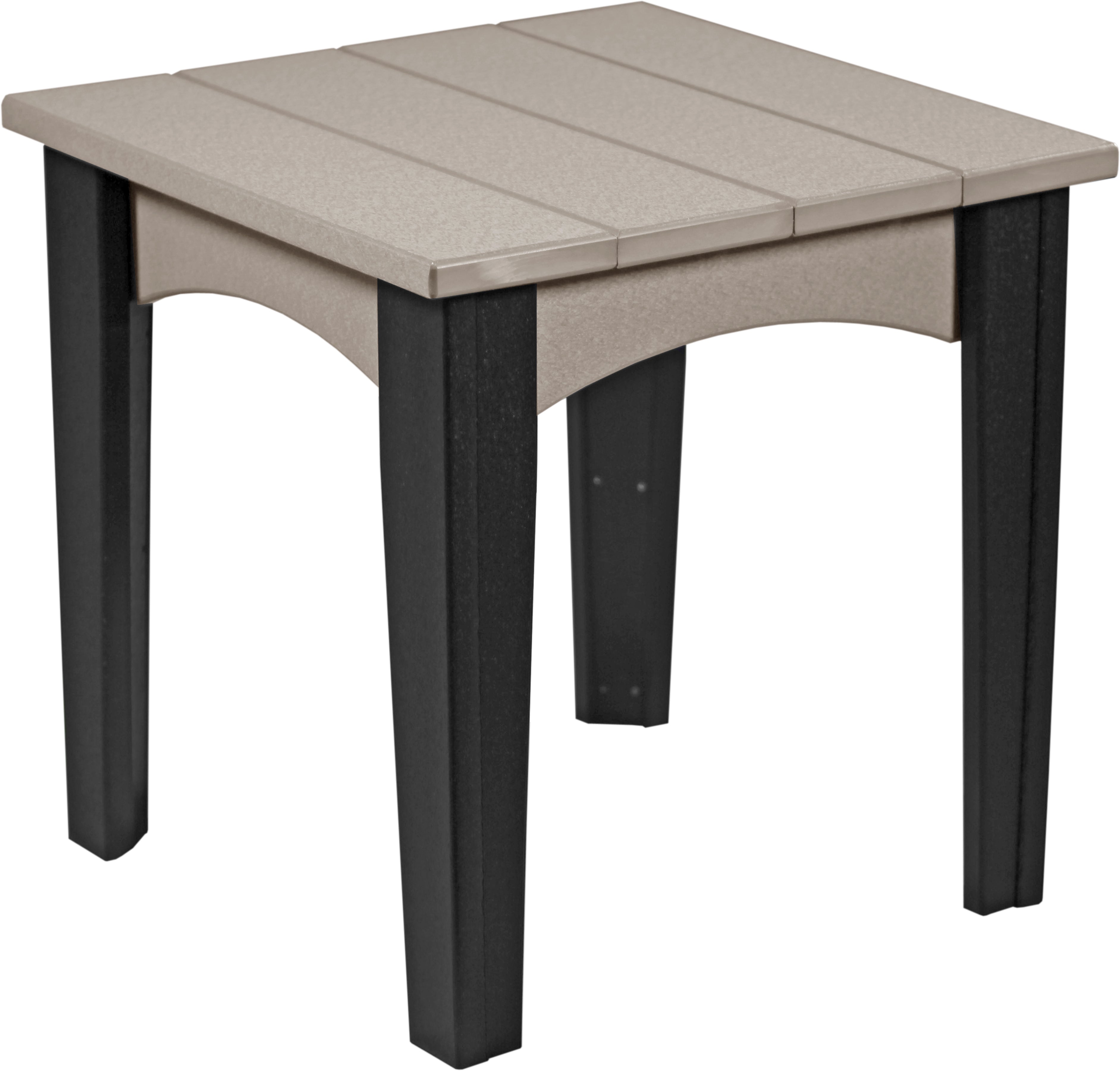 LuxCraft – Island End Table – Modern Outdoor Side Table for Patio Seating