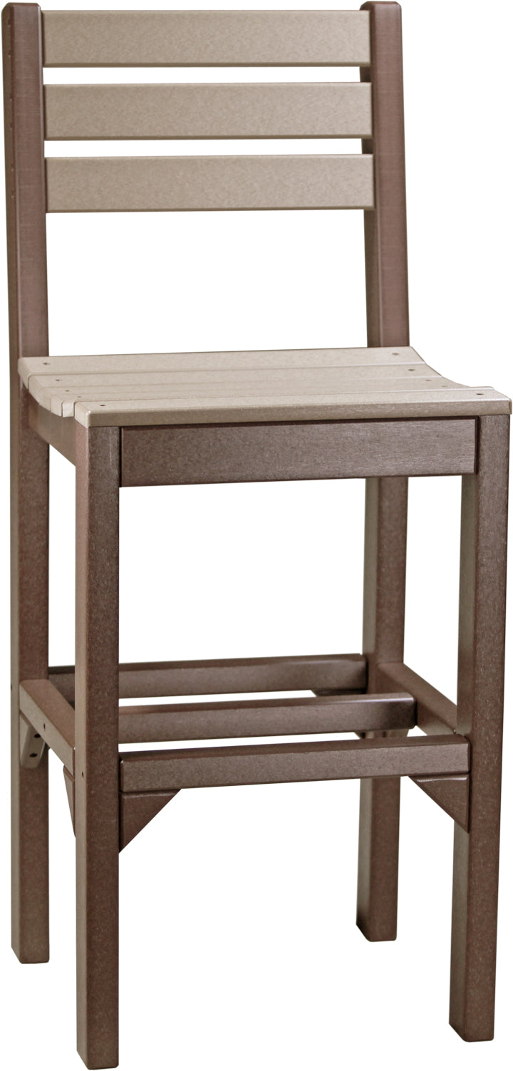 LuxCraft – Island Side Chair – Modern Outdoor Dining Chair for Patio Tables